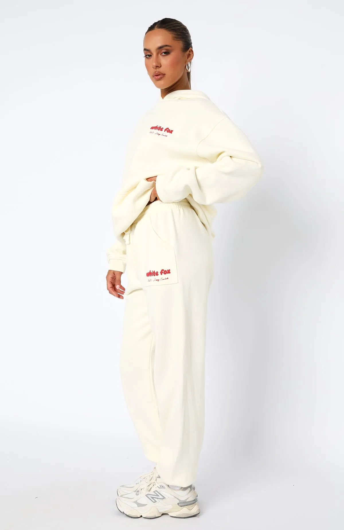 Biodegradable Fiber Construction Era 8 Sweatpants Cherry Cream