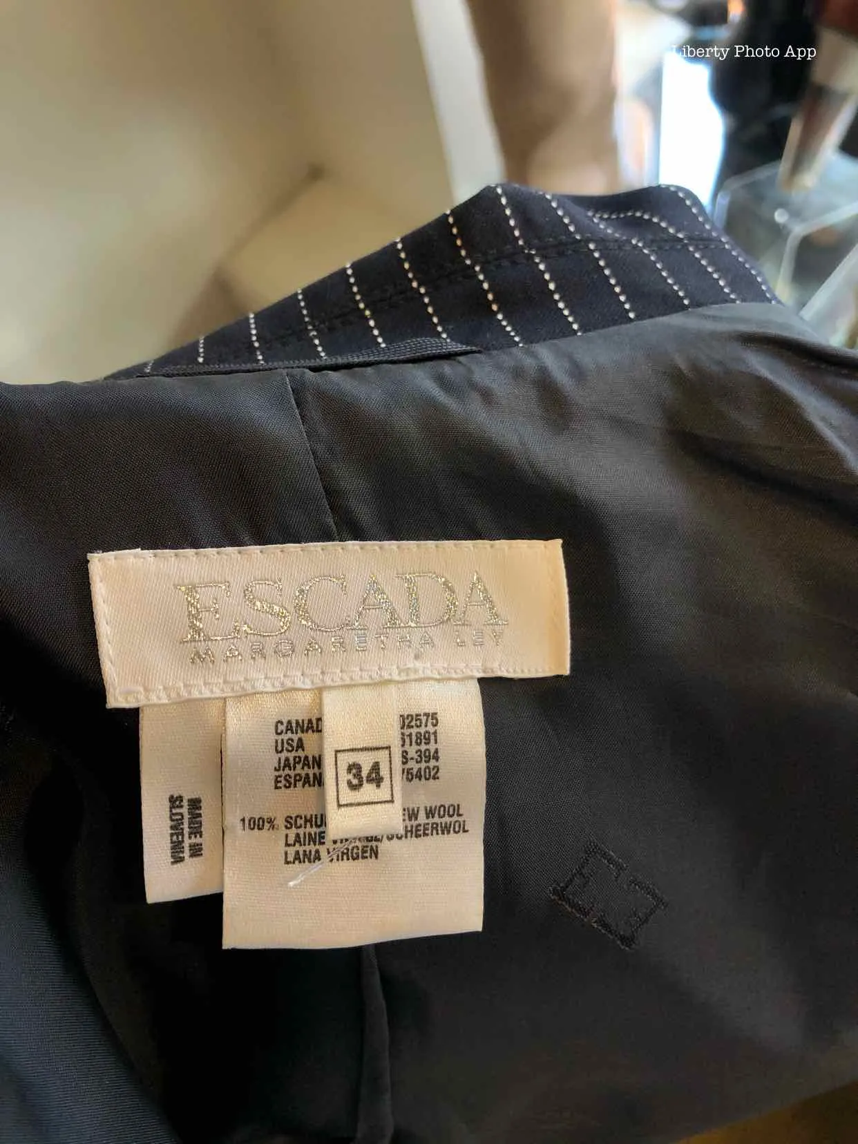 ESCADA Navy Two Piece | S