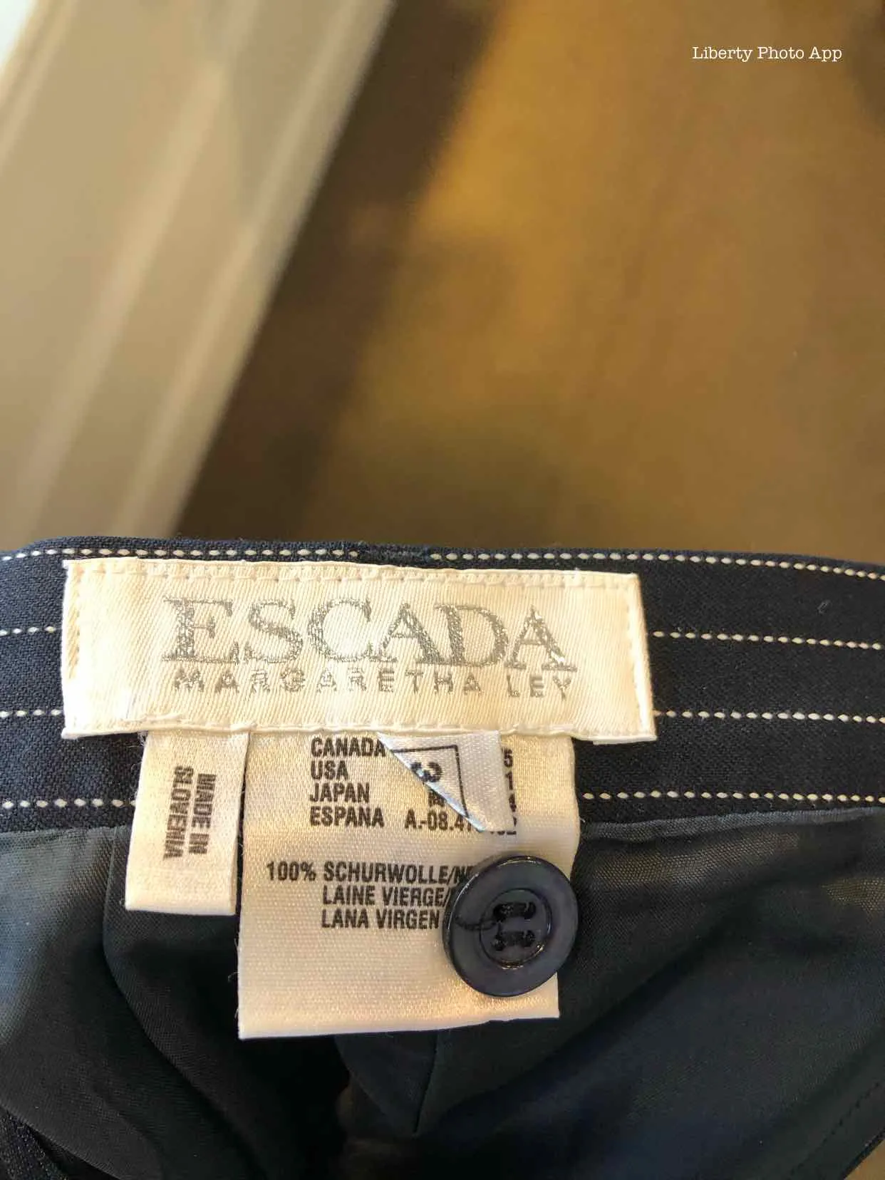 ESCADA Navy Two Piece | S