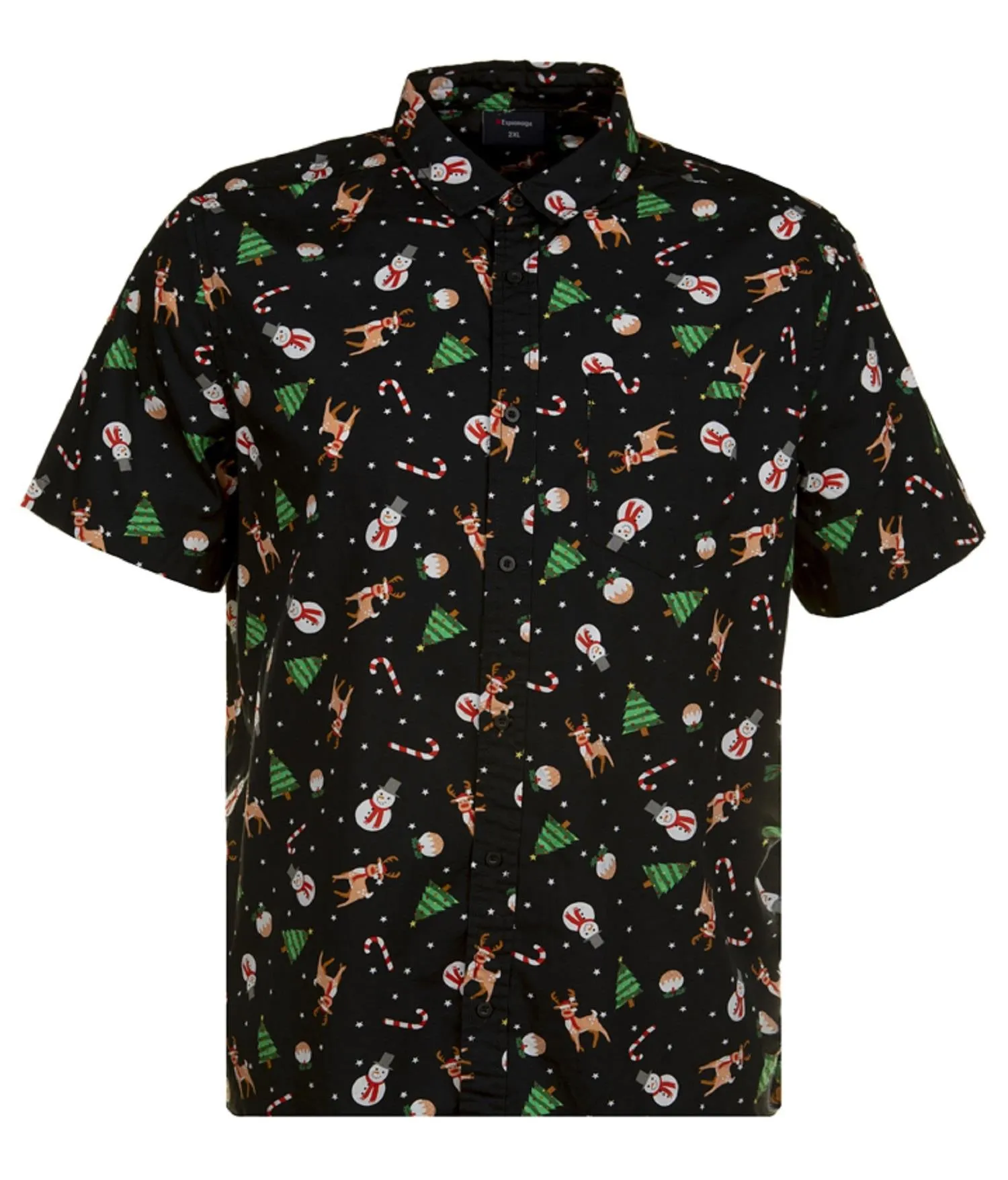 Espionage Mens Big Size Smart Casual Button Down Collar Shirts (AW19)