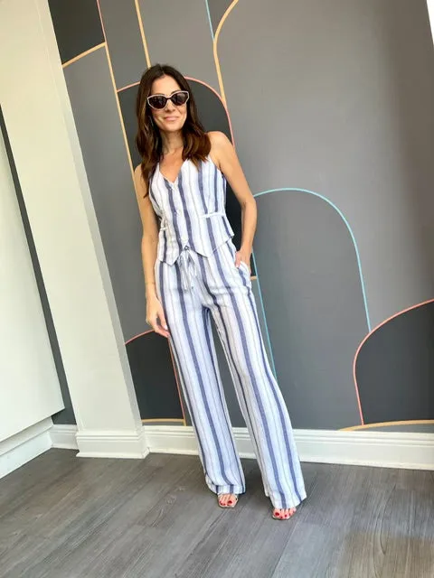 Adjustable Fit Light Shape Easy Wide Leg Pant