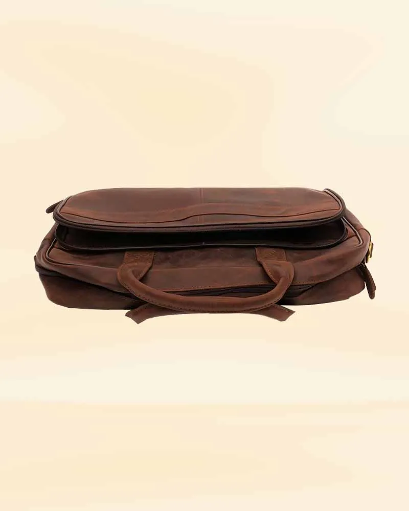 Everyday Companion  Vintage Leather Laptop Bag