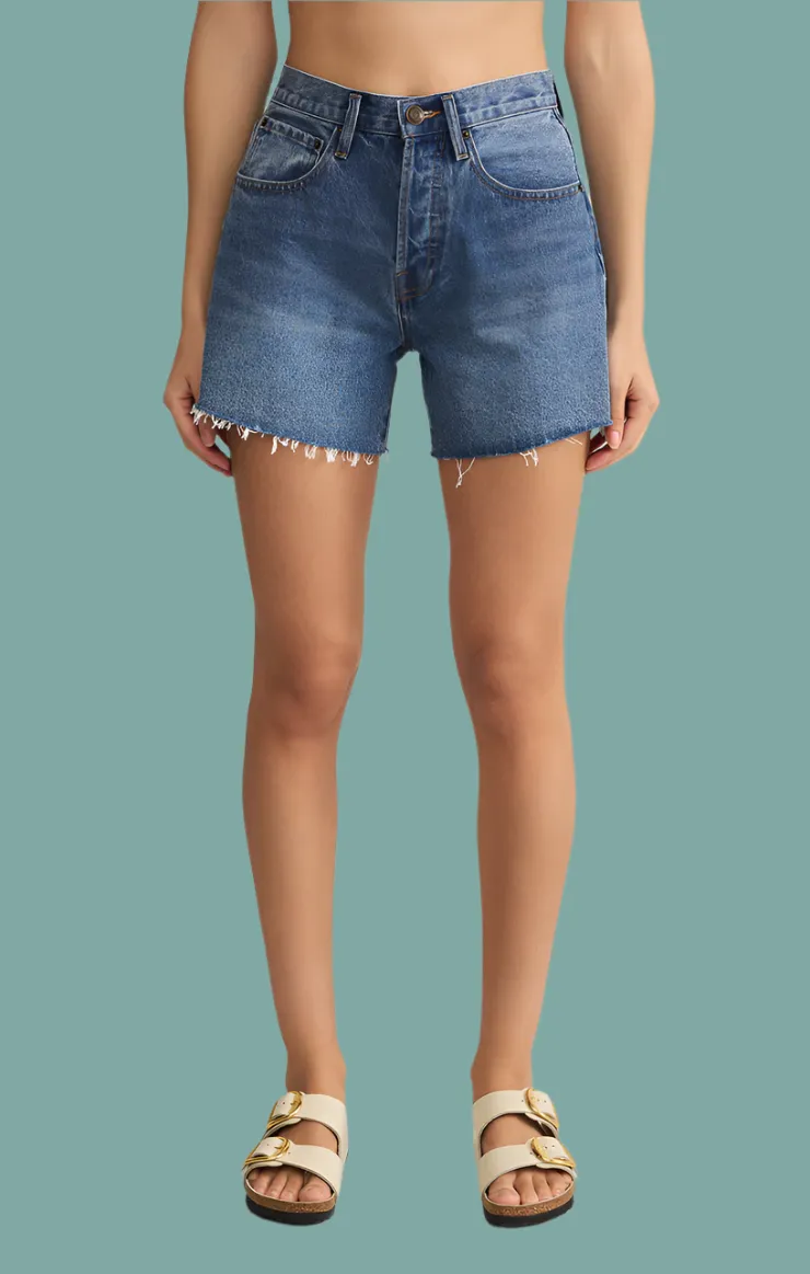 Active Design Everyday Hi-Rise Denim Short