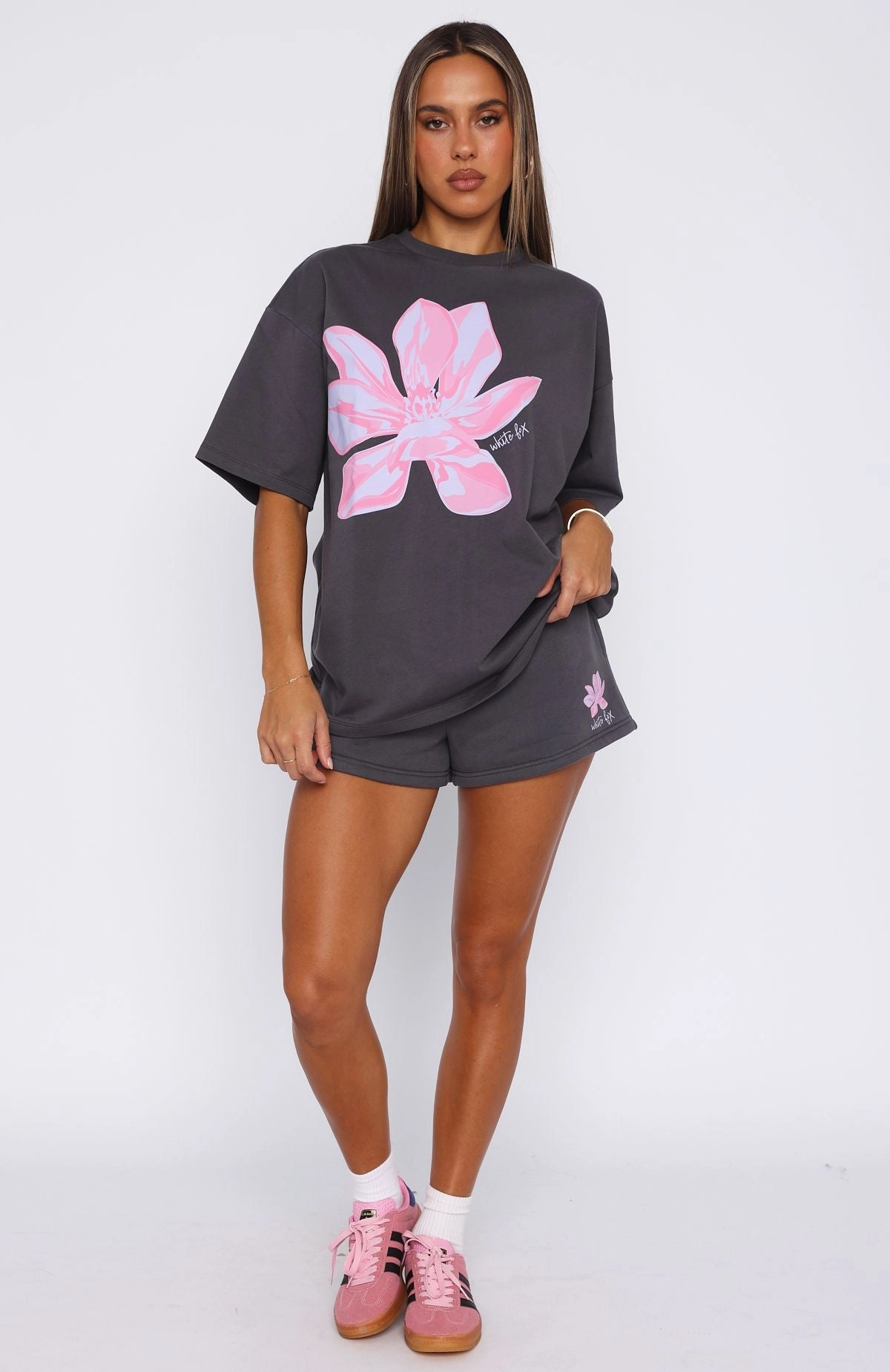 OdorResistant Treatment Eco Friendly Dye Pick You A Flower Lounge Shorts Volcanic