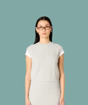 Evie Sweater Vest DroppedShoulder Casual Wear