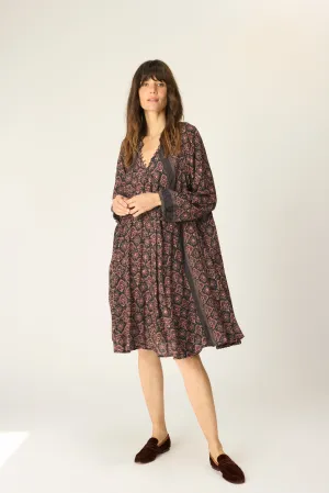 FIORE SHORT DRESS High Thread Count Cotton FrenchTerryTexture