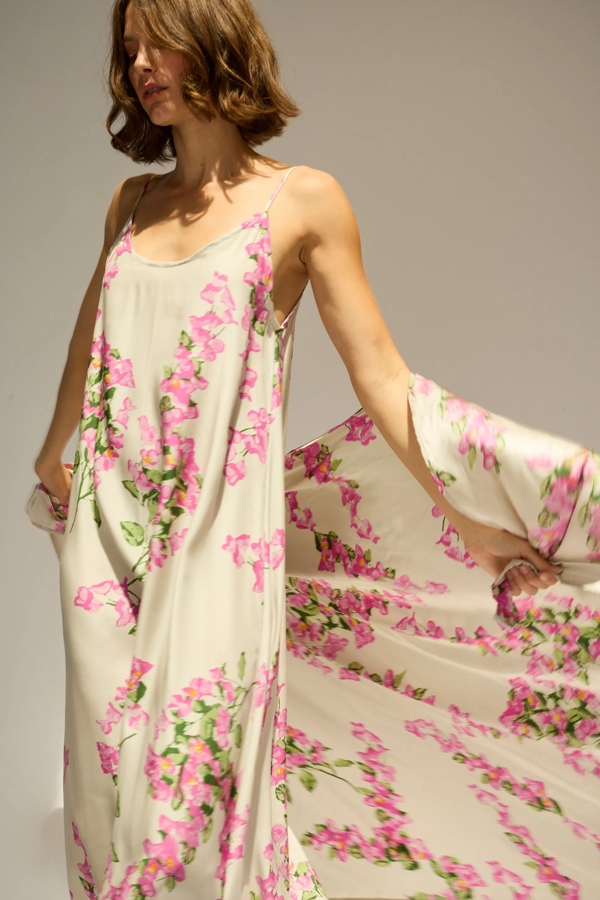 HEATHER MAXI Glossy-Finish