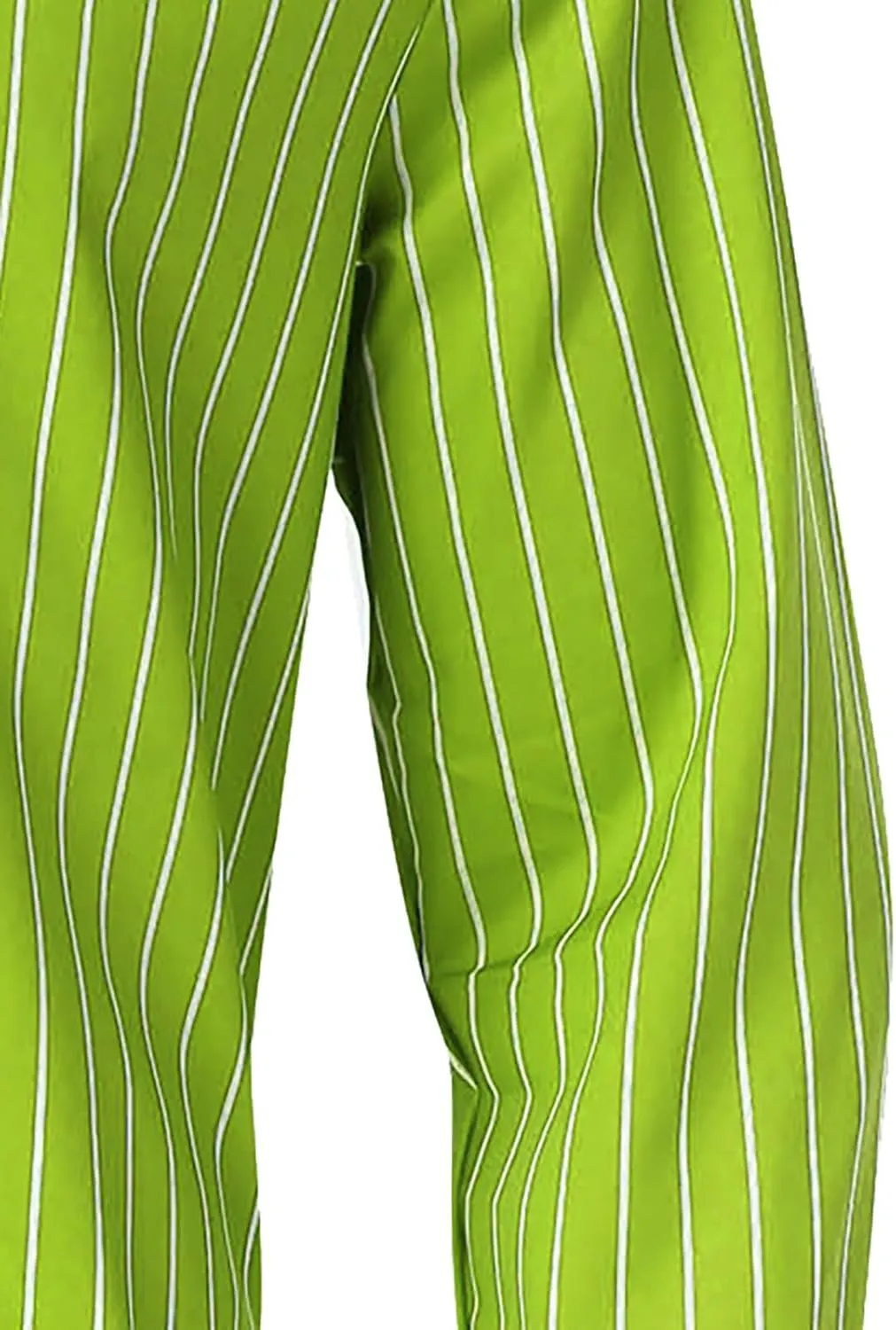 Fashion Button Down Shirts for Men Wrinkle Free 4-Way Stretch Striped Print Business Casual Long Sleeve Dress Shirt