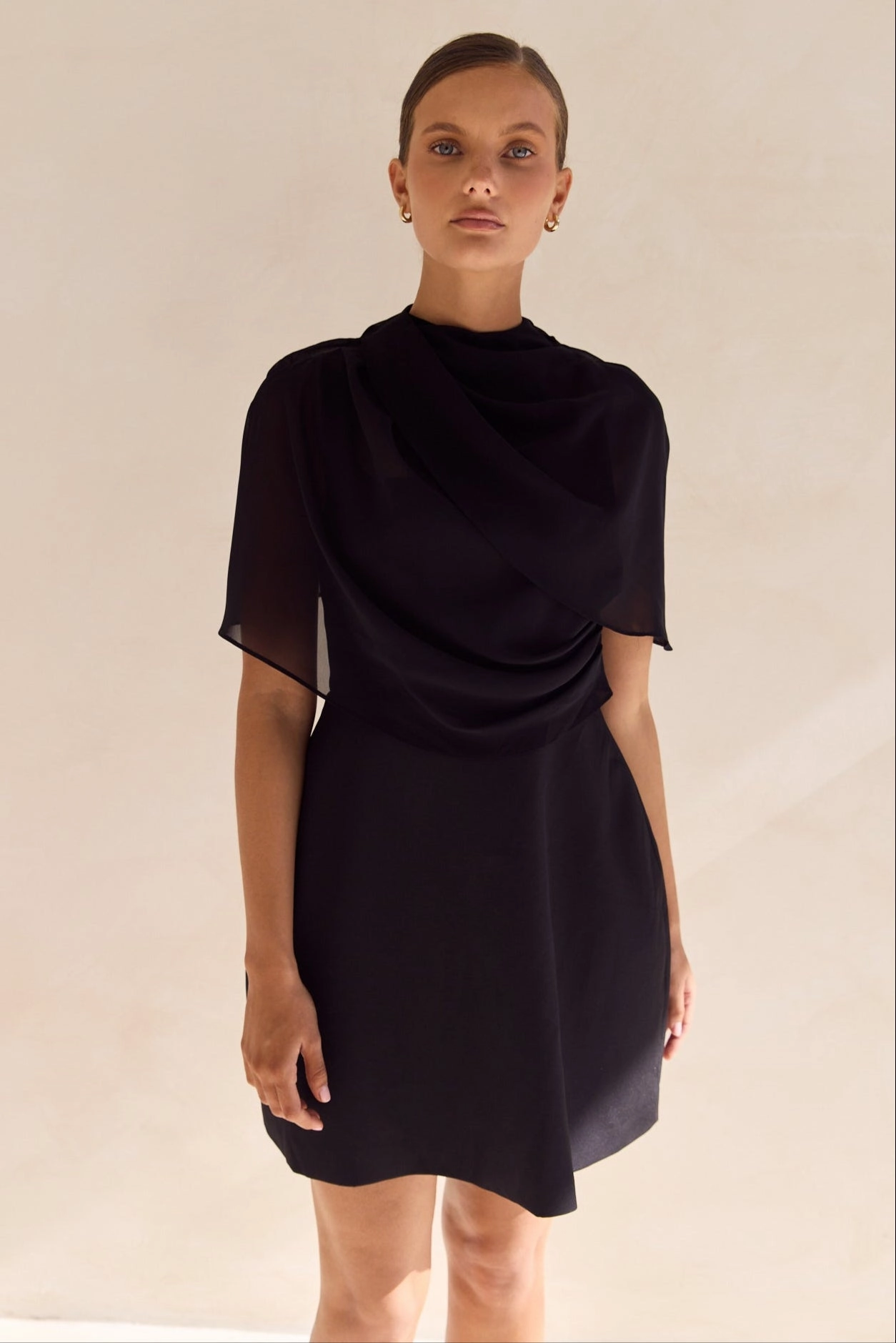 Quick Look Pixie Mini Dress (Black)