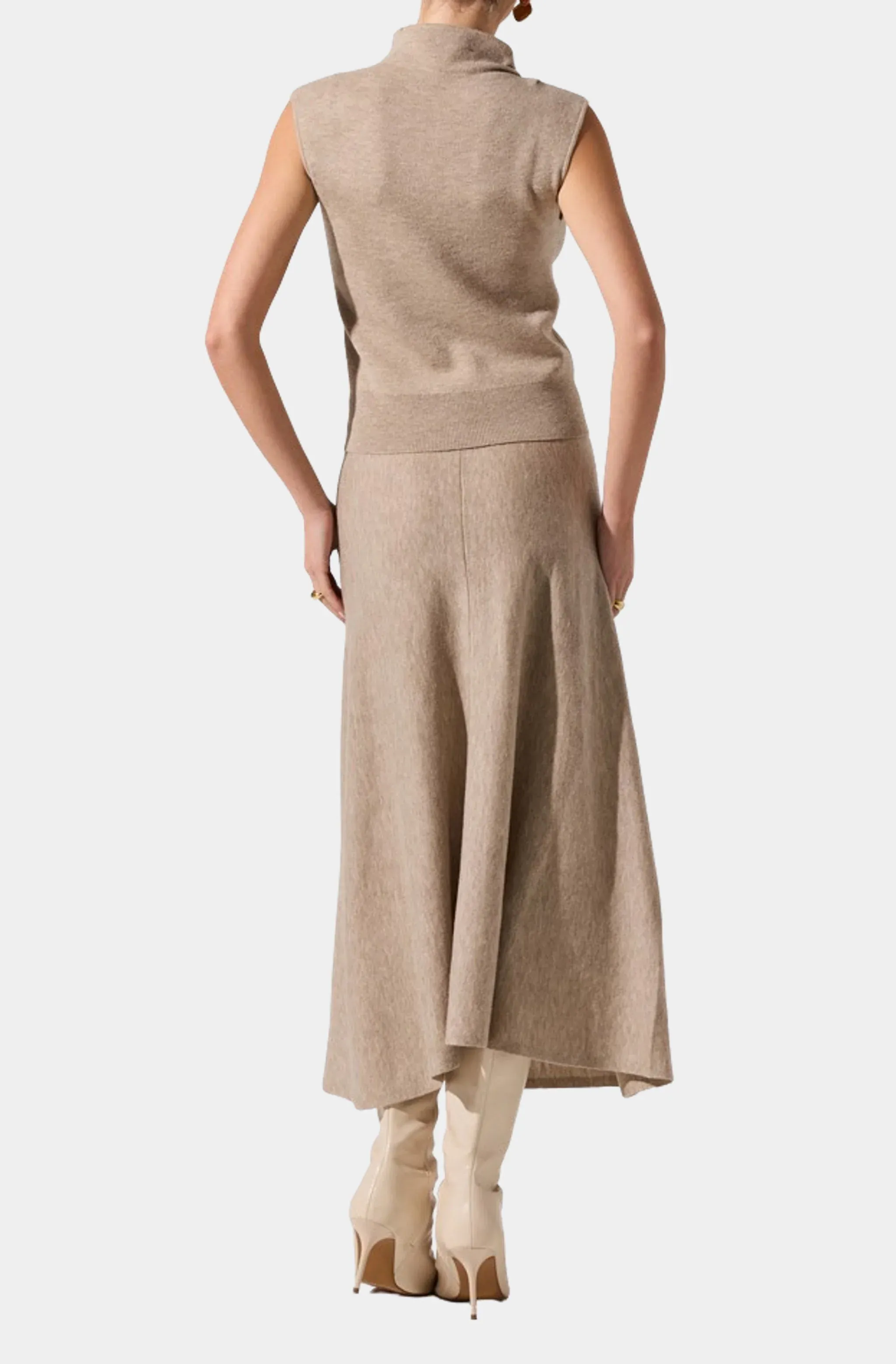 Deora Sweater Skirt Casual Look