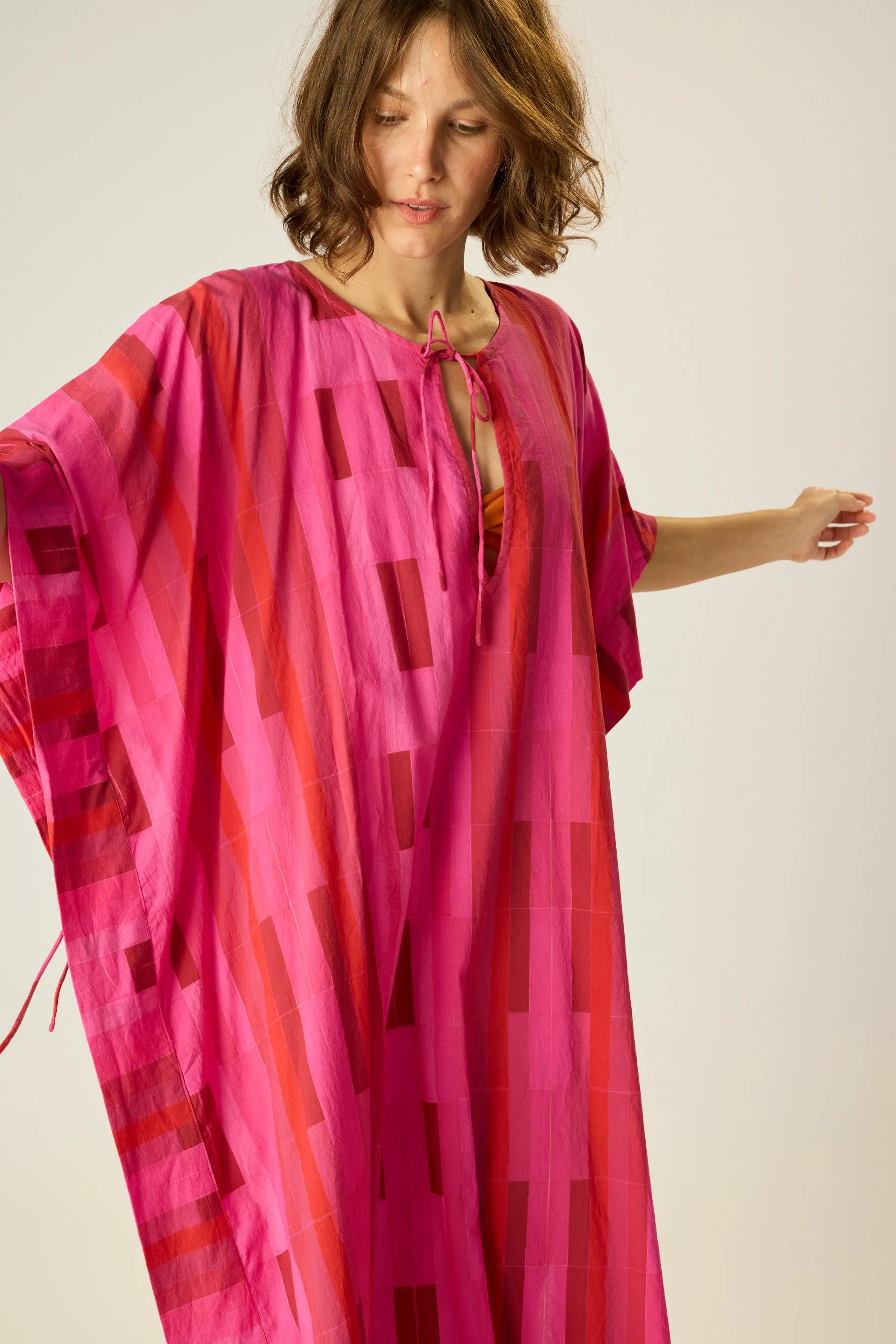 Contoured Side Panels PAULINA CAFTAN