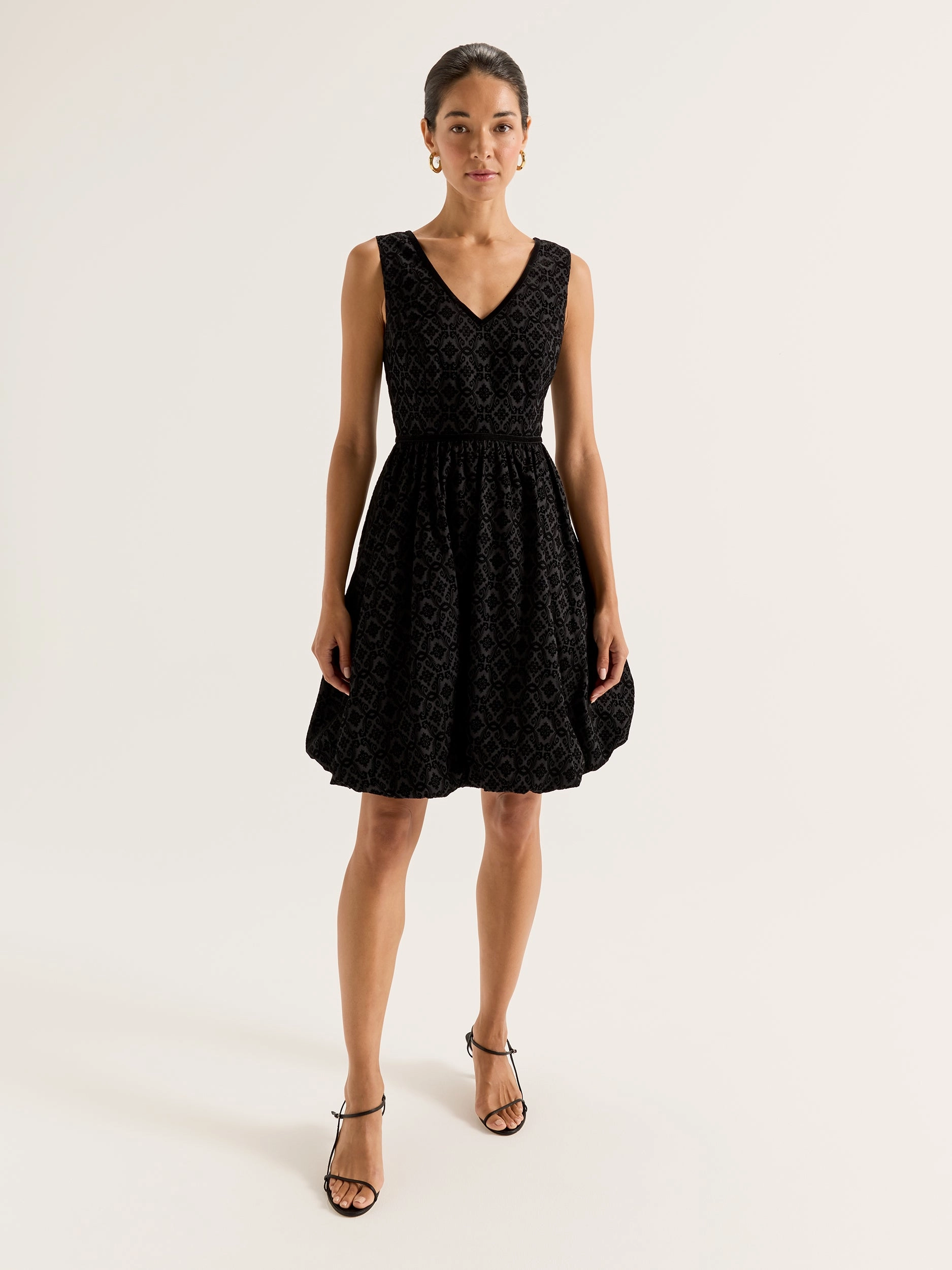 Smart and Relaxed Dark Romance Dress