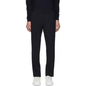 Fendi Navy Wool FF Trousers