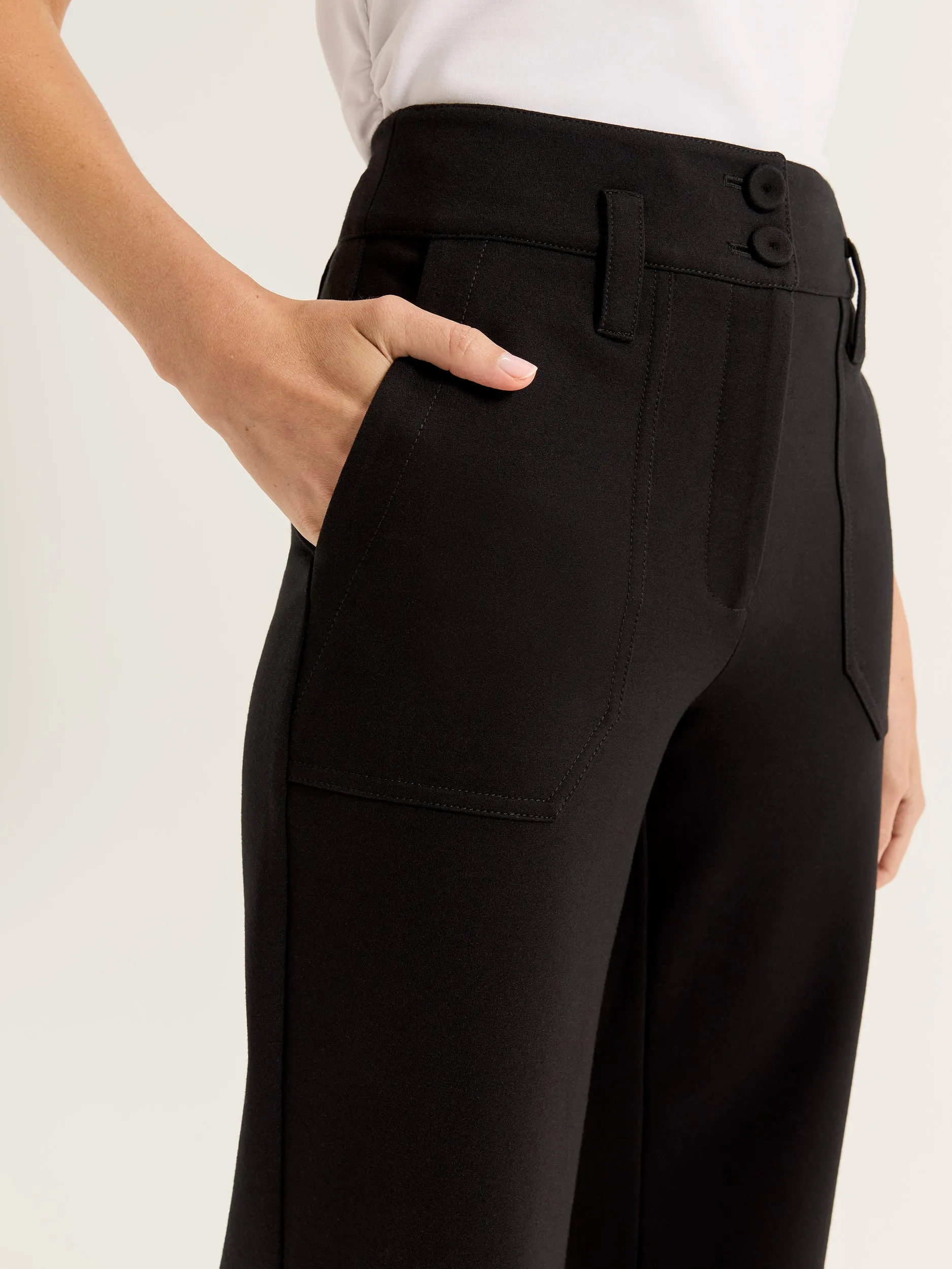 Fern Ponte Pant AbrasionResistantPanels
