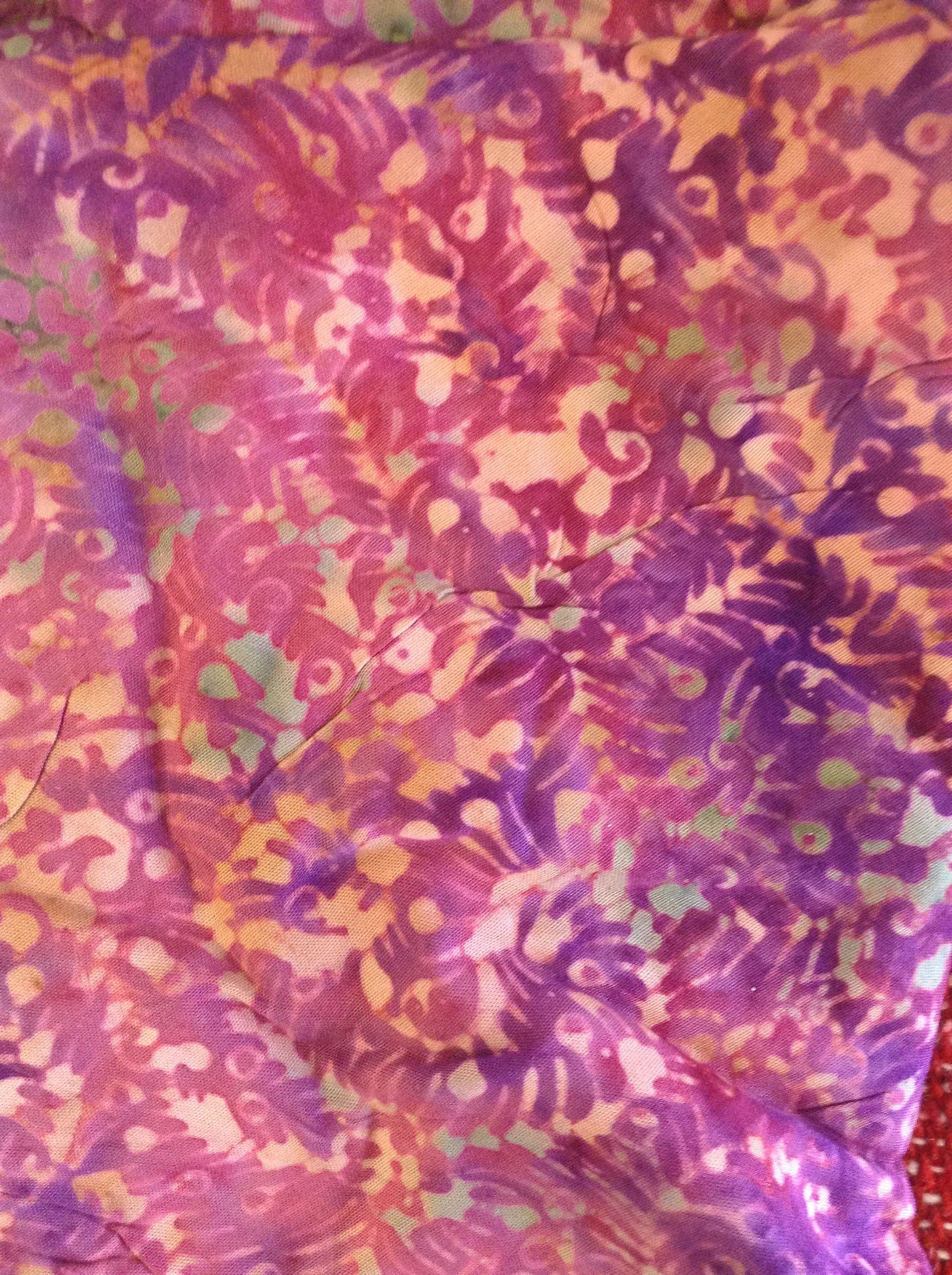 Fiesty Fern Batik Wrap Skirt
