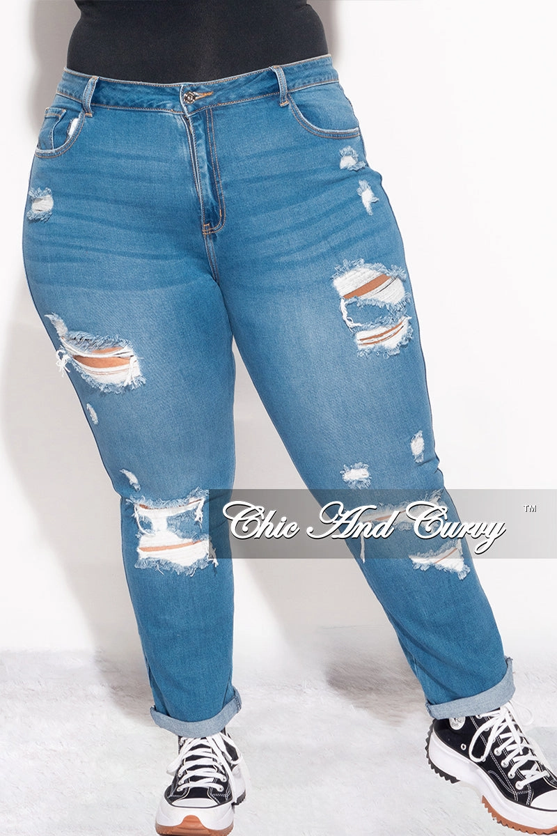Flexible Look Odor Control Technology Final Sale Plus Size Denim Jeans