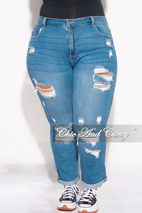 Final Sale Plus Size Denim Jeans Clean Cut Weekend Ready