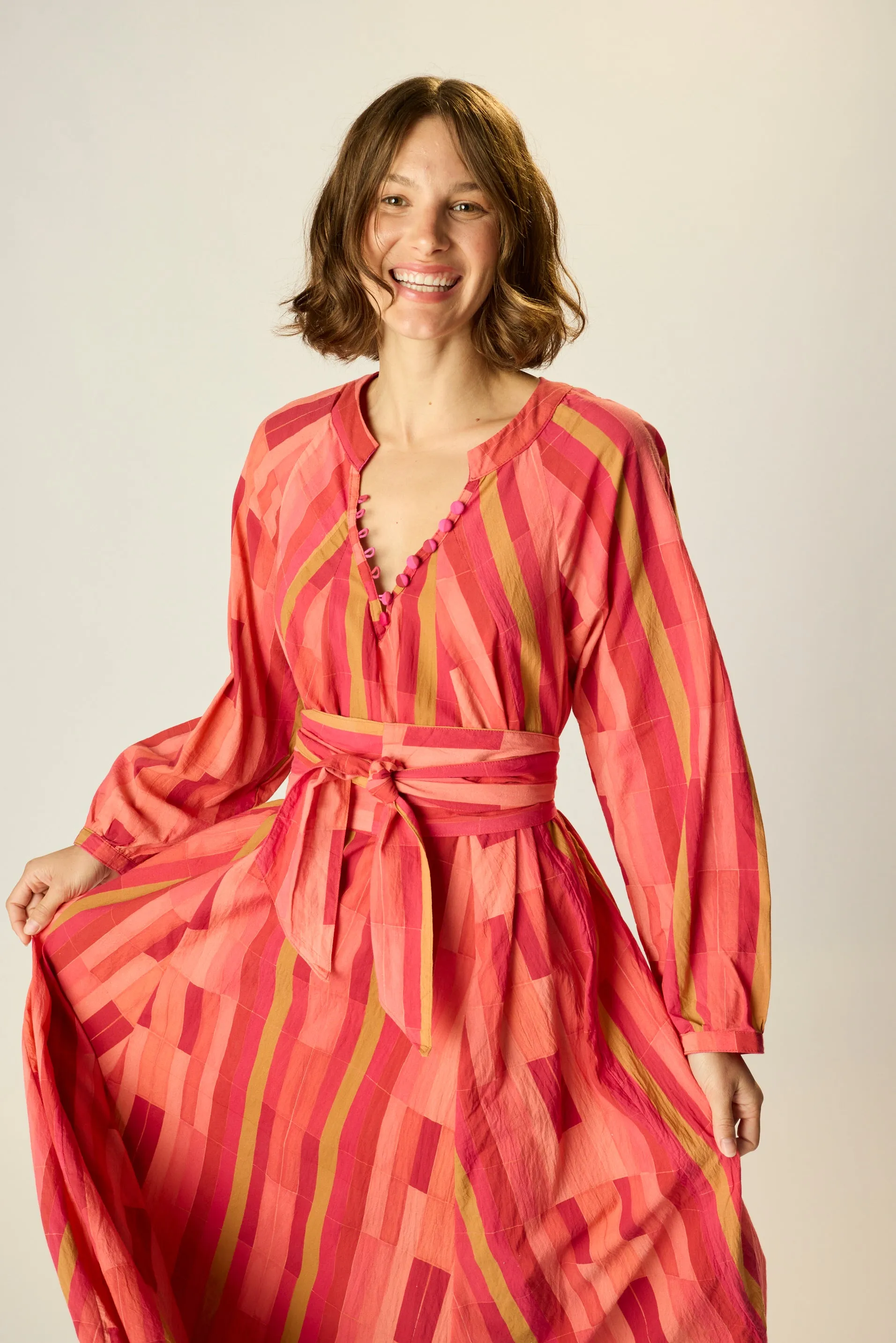 WrinkleResistantTextile MoistureWicking Fabric FIORE MAXI