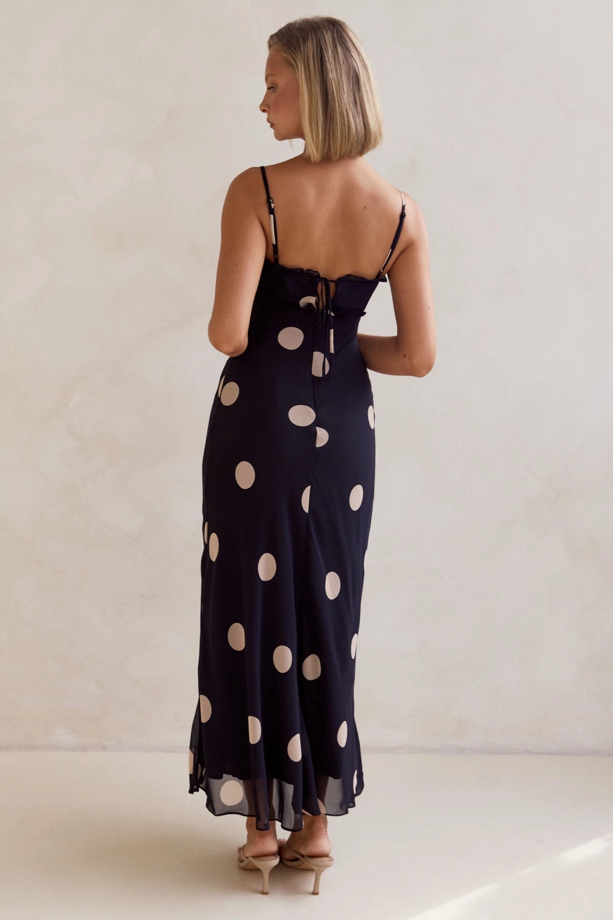 Flare Breeze Olivia Midi Dress (Navy)