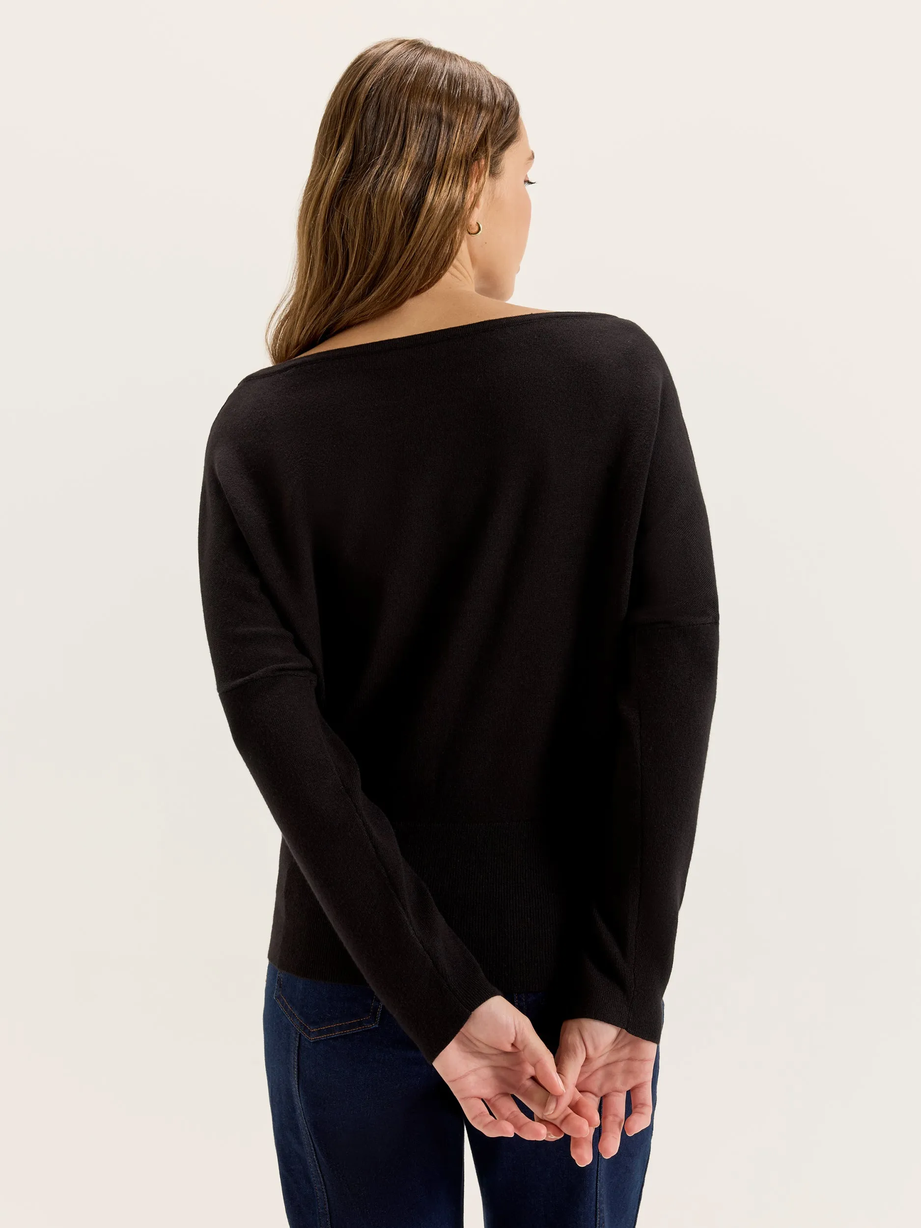 WaterRepellent Finish Elastic hem Acacia Jumper