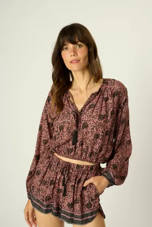 Anti Pilling Layered Collar AMELIA TOP