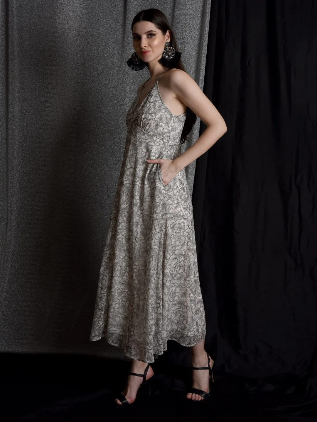 Flawless Latest White Print Dress For Women | RACHEL