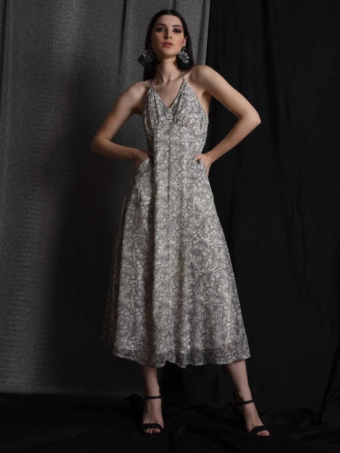 Flawless Latest White Print Dress For Women | RACHEL