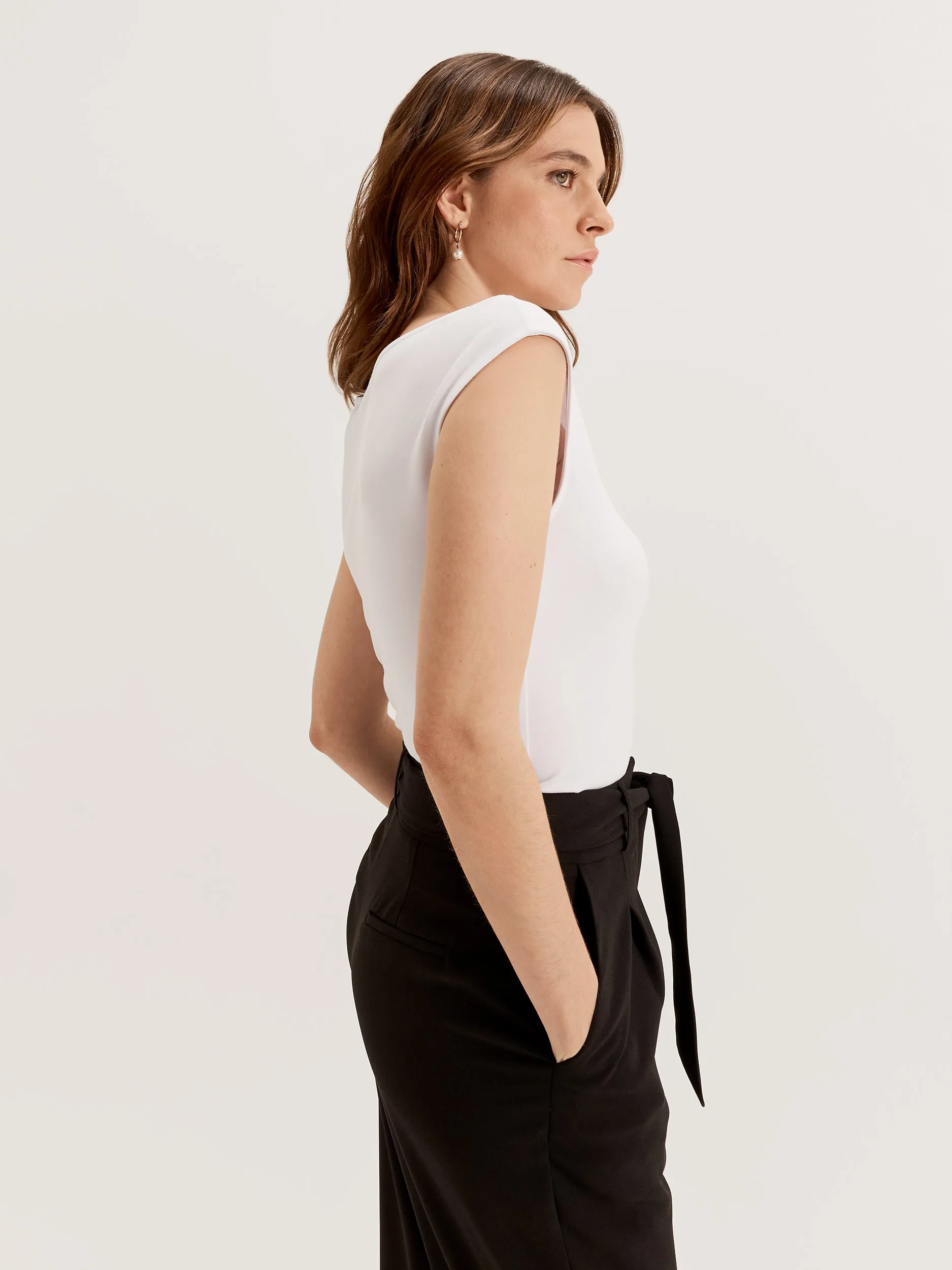 Mesh Panel Details Cooling Technology Nina Top