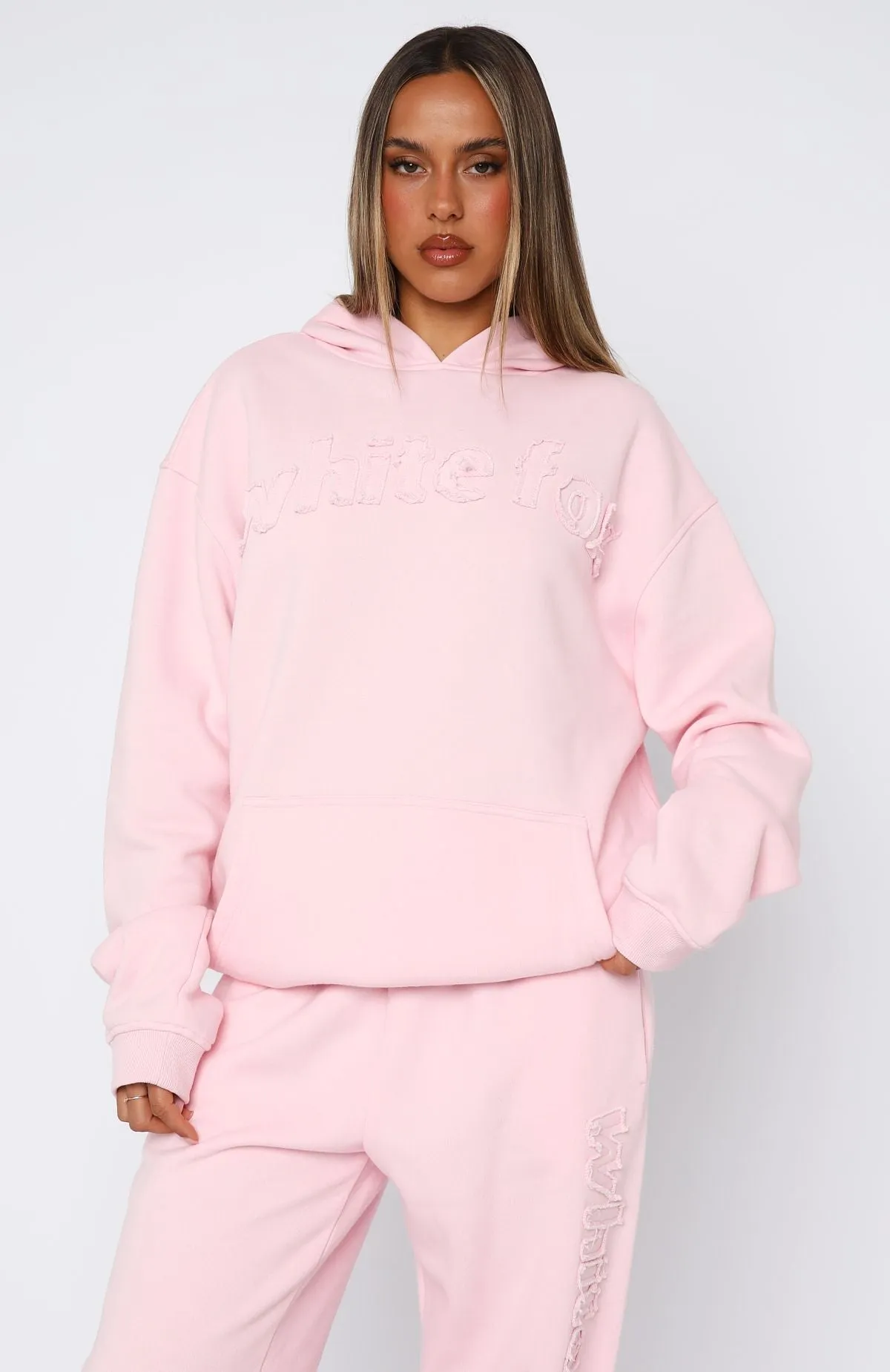 From The Archives Lexi Oversized Hoodie Pink Lounge Vibe