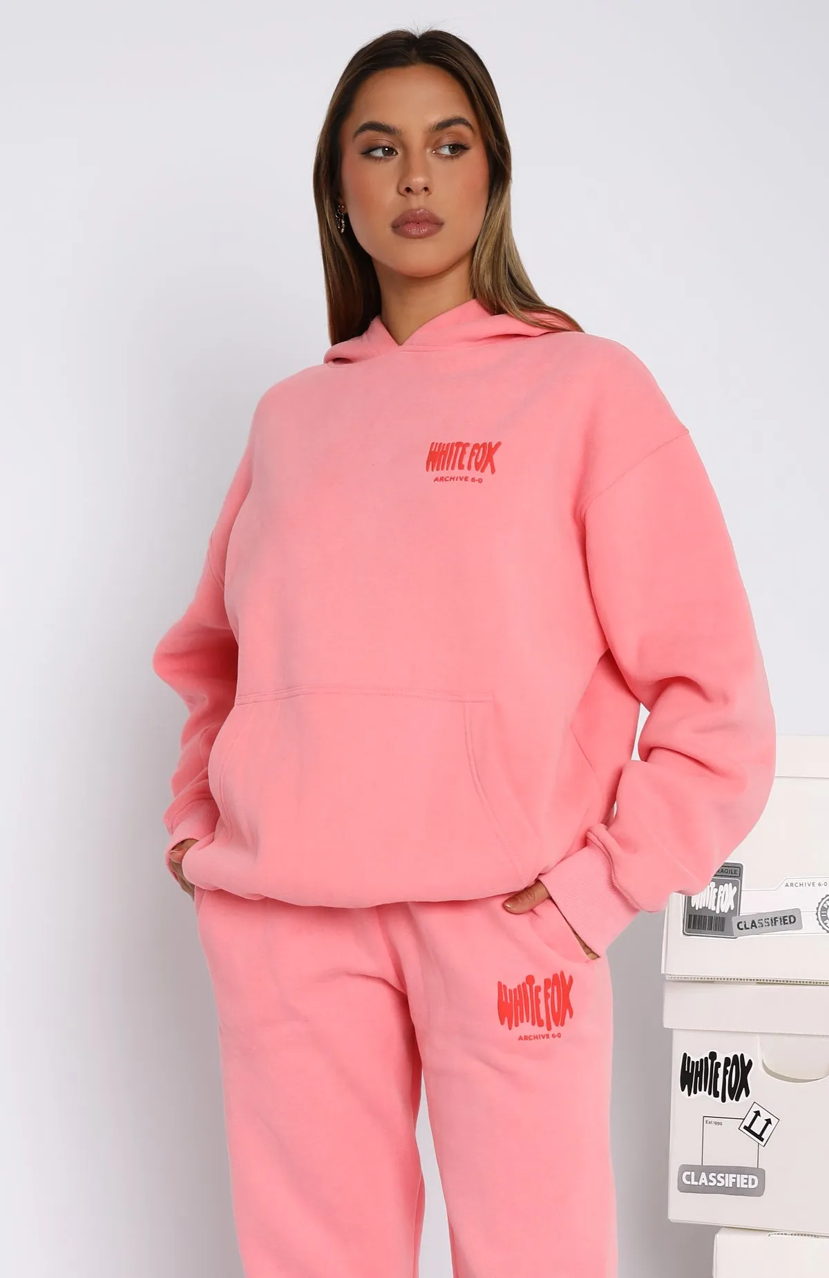 Thermo Regulating Fibers Archive 6.0 Oversized Hoodie Melon