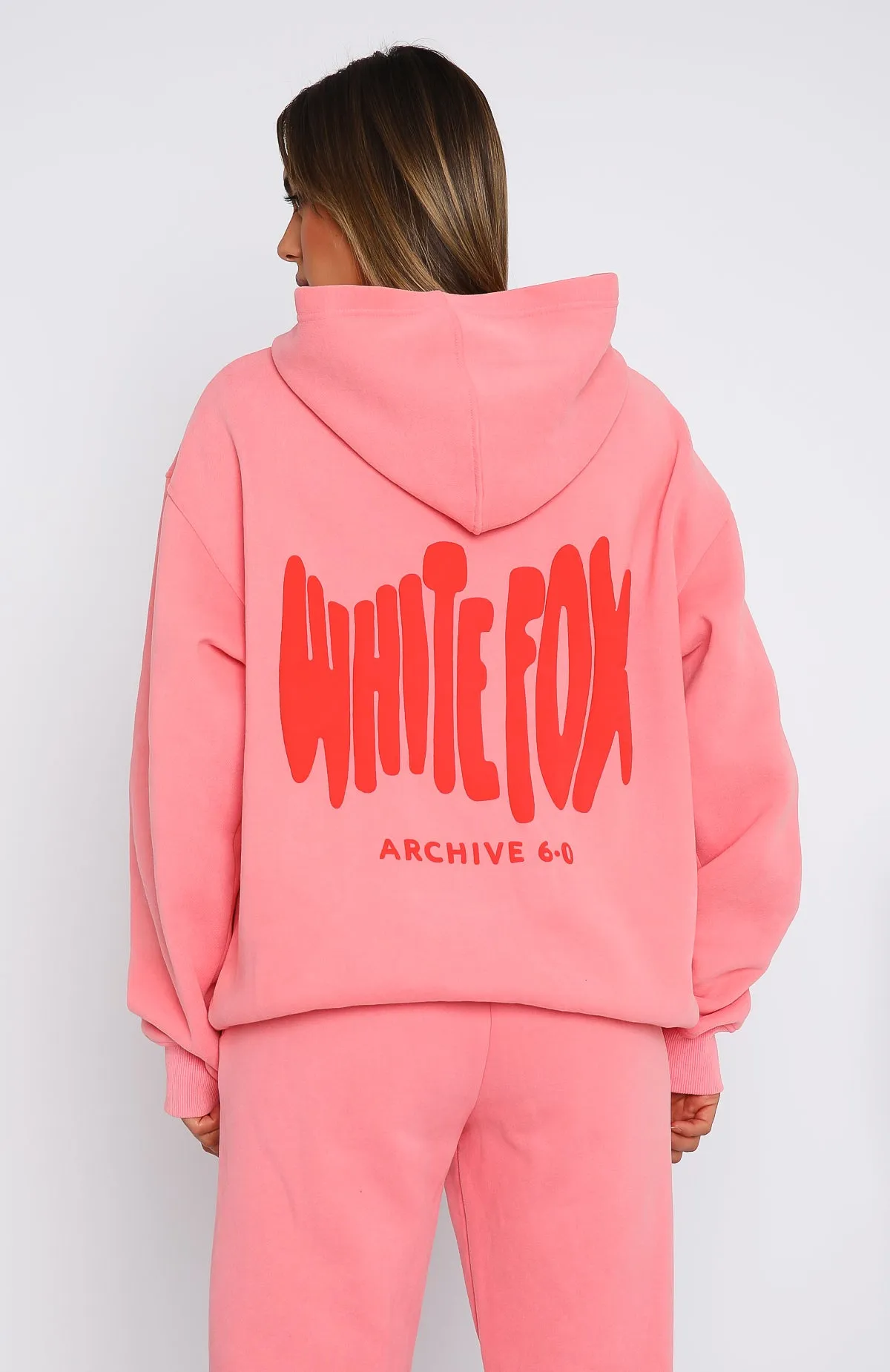 Archive 6.0 Oversized Hoodie Melon Microfiber Textile Minimal Shrinkage