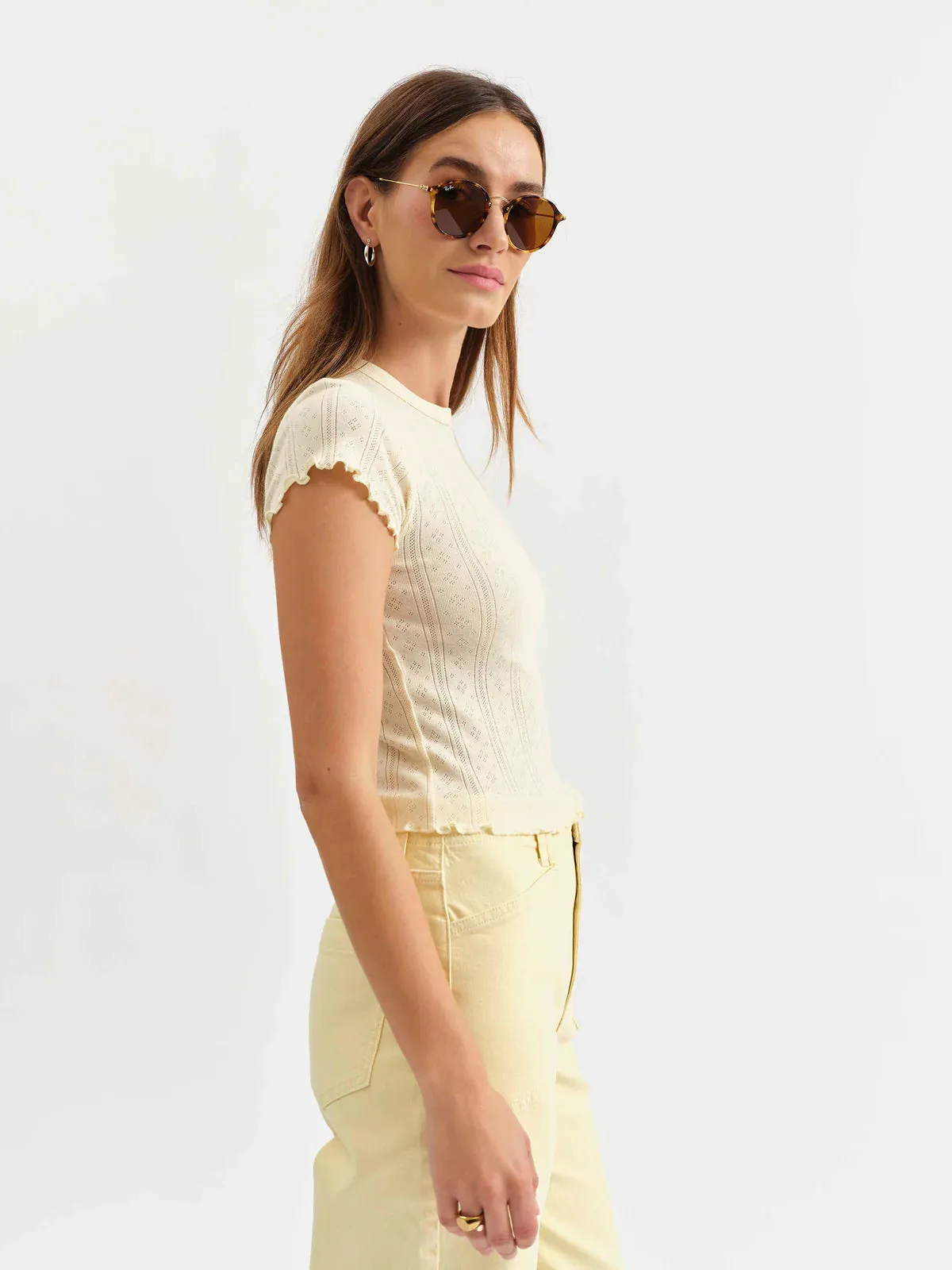 Lily Baby Tee - Zest retro look BreathableBackVents