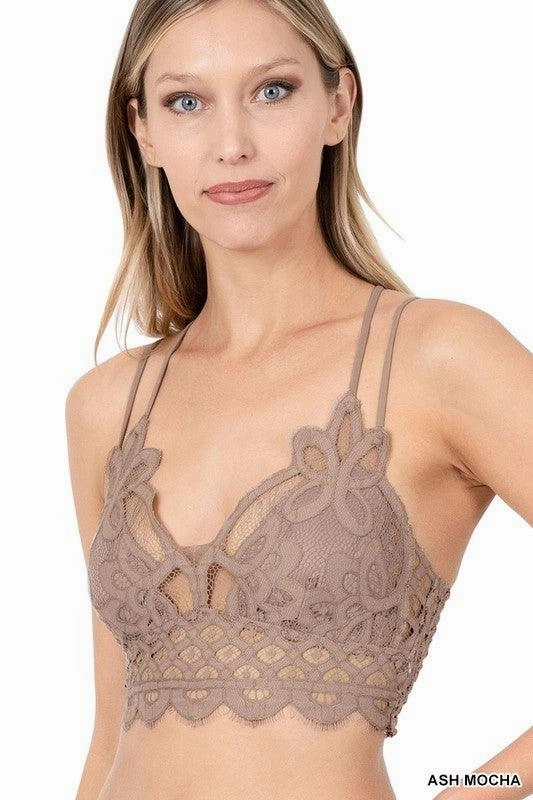 Mariah Lace Bralette S-XL NonIrritating Seams