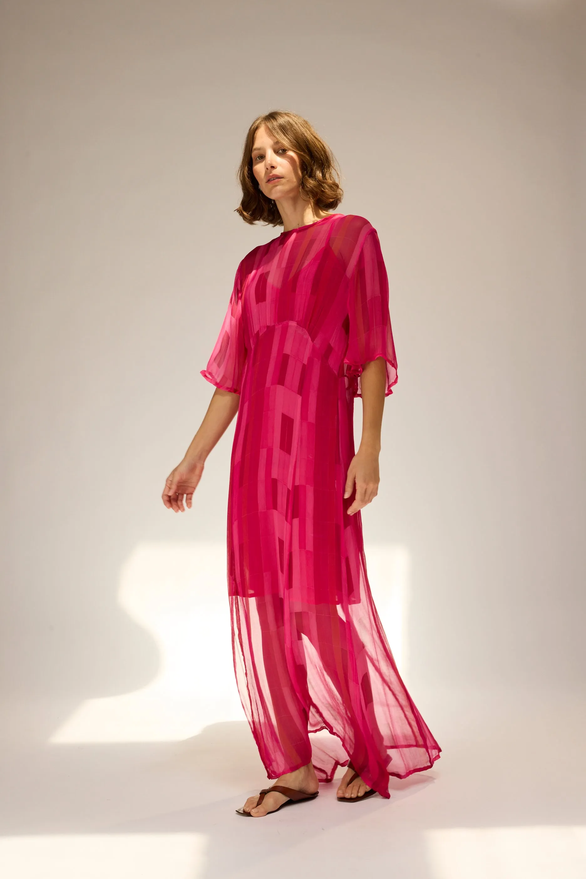 Contrast-Lining LILY DRESS