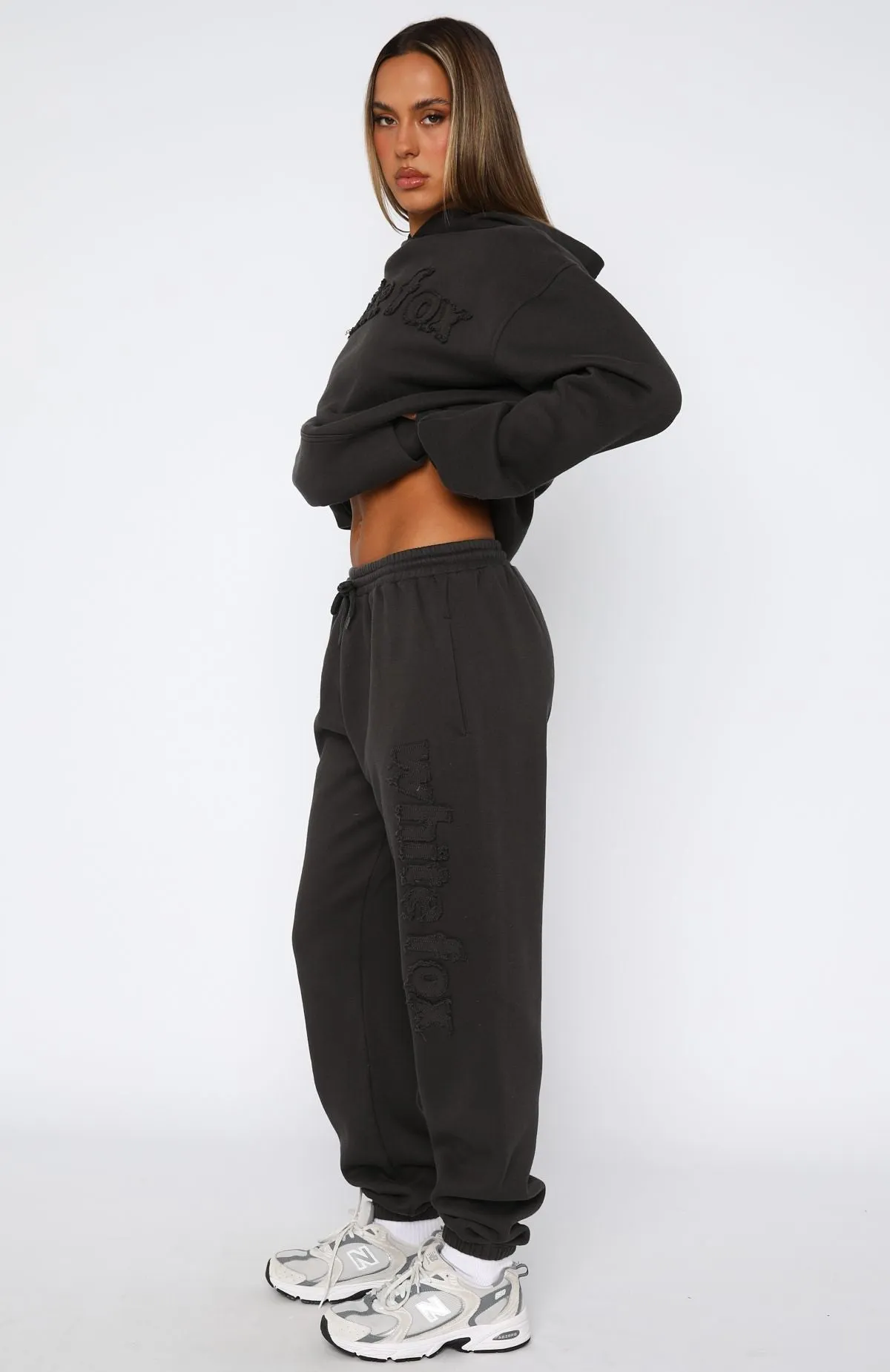 Cold Mornings Minimal Comforted From The Archives Lexi Sweatpants Charcoal