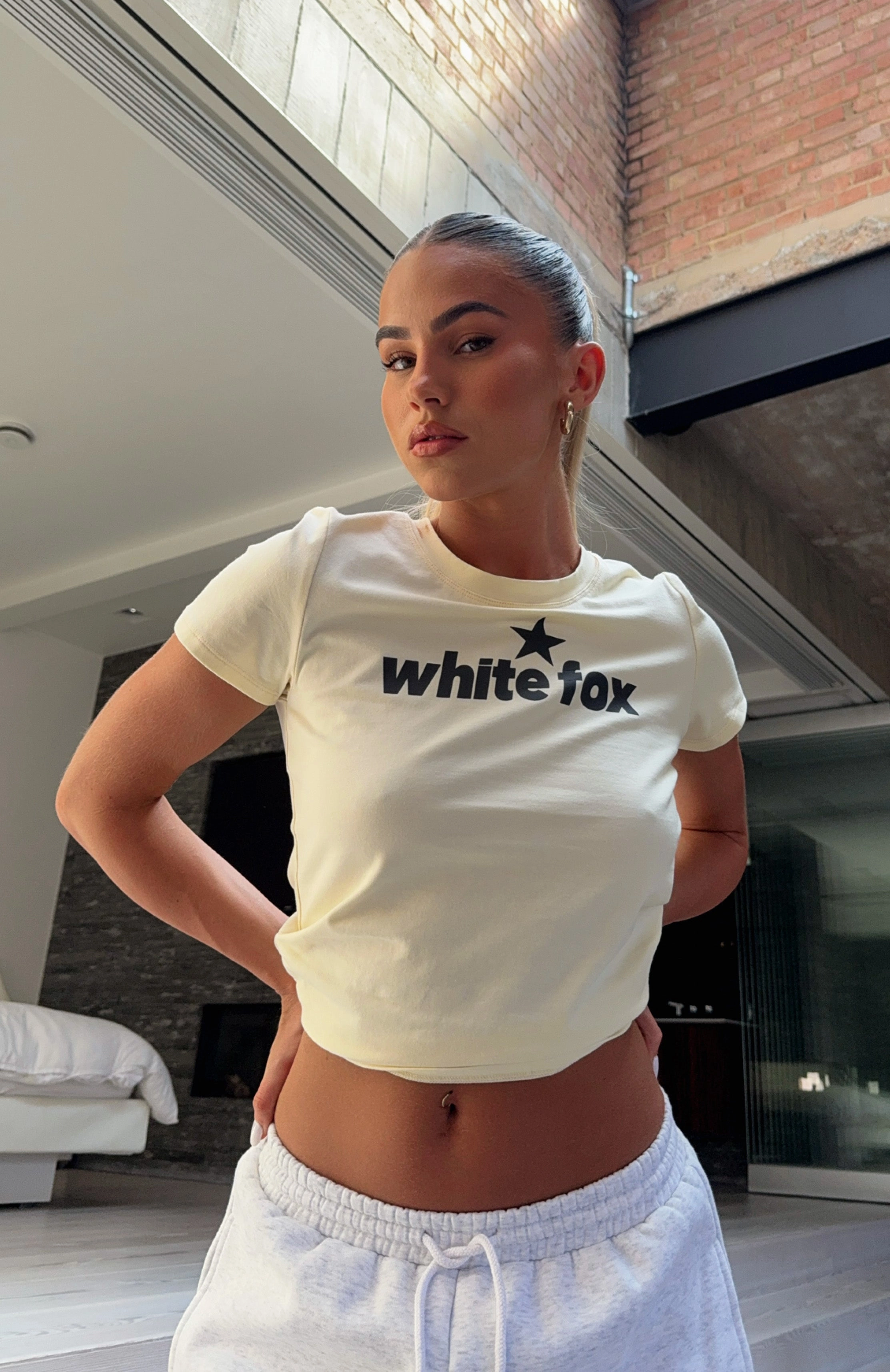 From The Archives Charli Relaxed Baby Tee Lemon Crisp Look Seasonal Fit