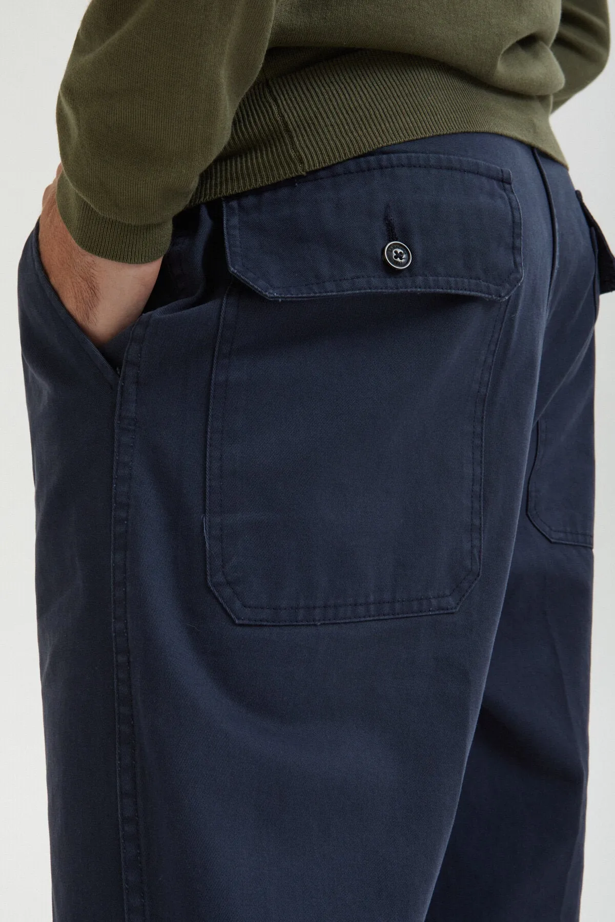 Gabardine Work Trousers
