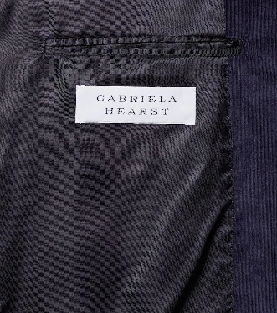 Gabriela Hearst Cotton corduroy blazer