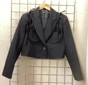 Gaëlle Black Mini Blazer size S