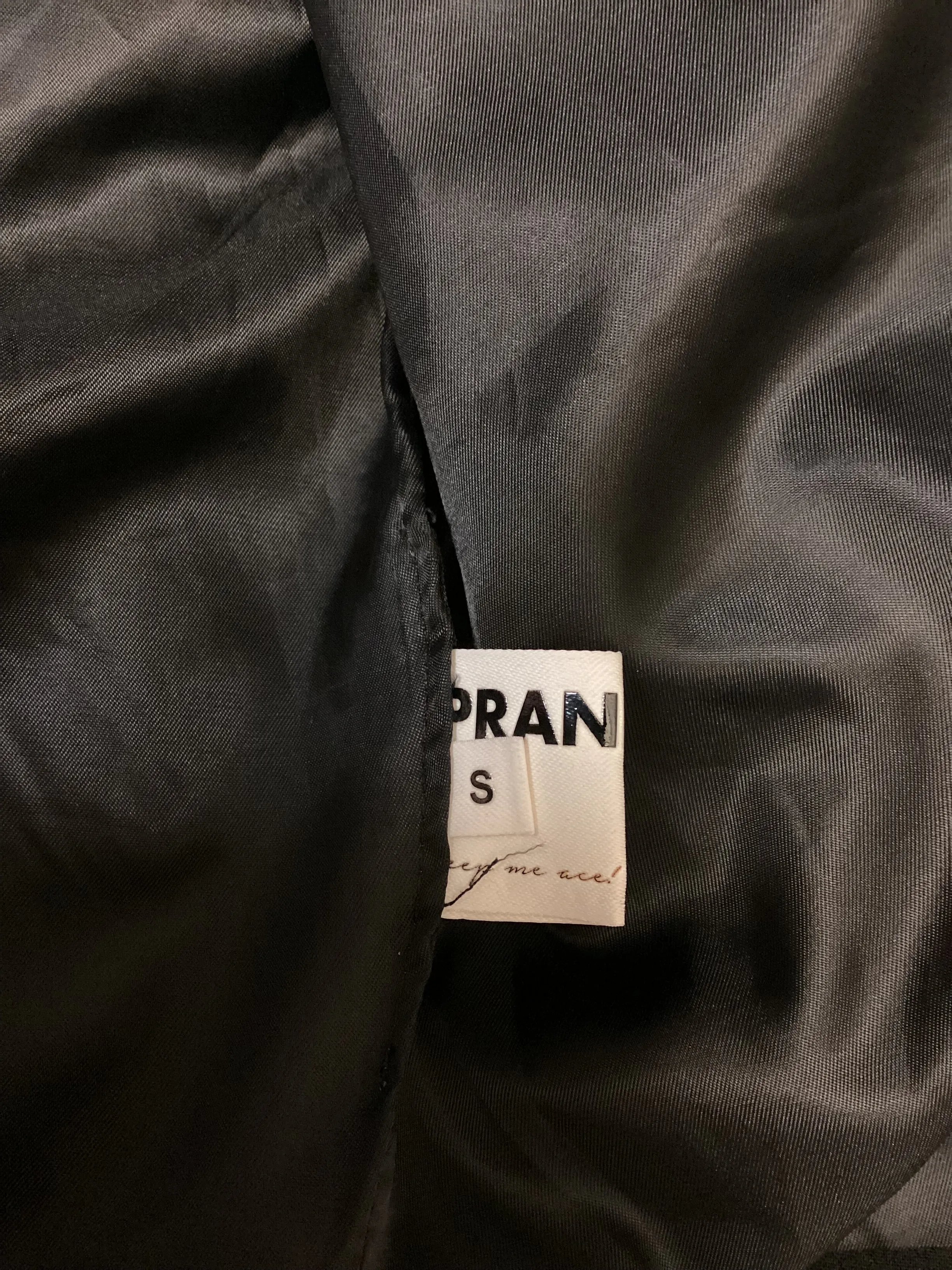 Gaëlle Black Mini Blazer size S