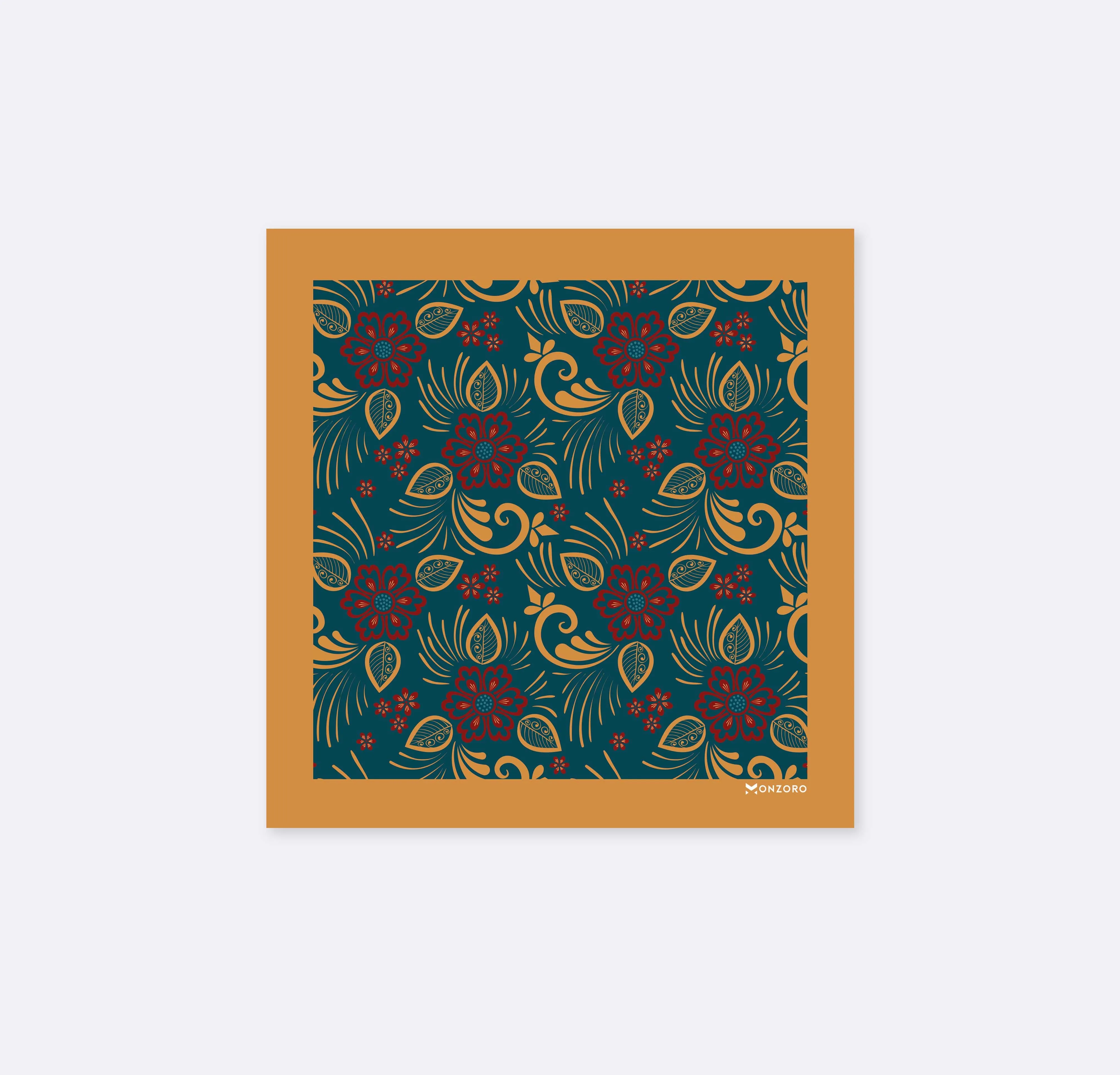 Garden of Eve Silk Pocket Square