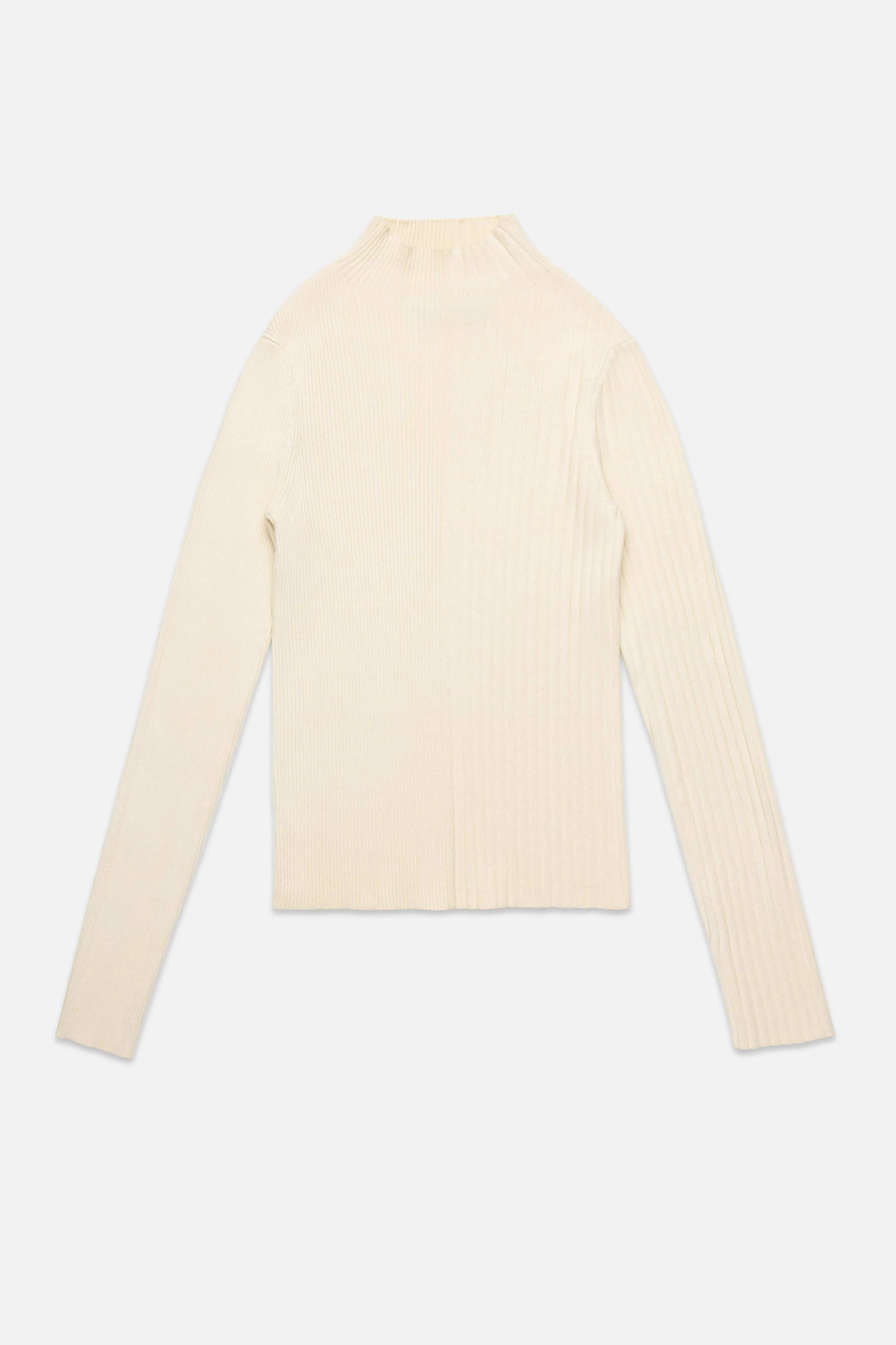 ZeroWaste Knitting Technique Essential Wear Nate Half Neck Sweater