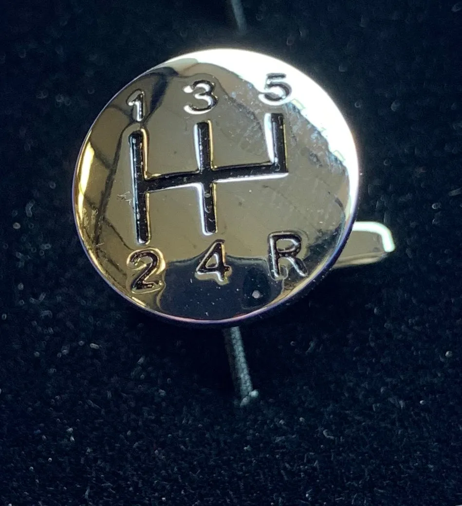 Gear Stick Cufflinks
