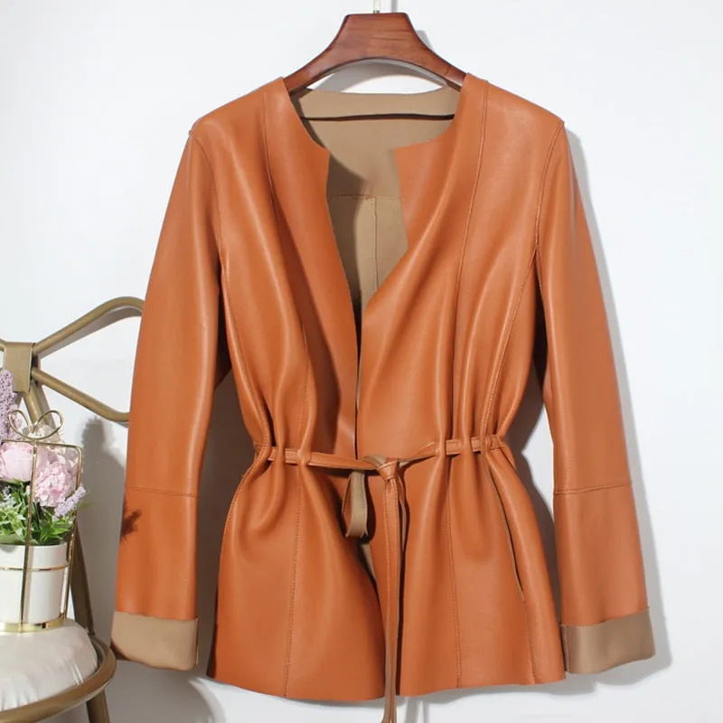 Genuine Leather Jacket Streetwear