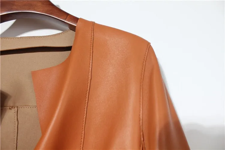 Genuine Leather Jacket Streetwear