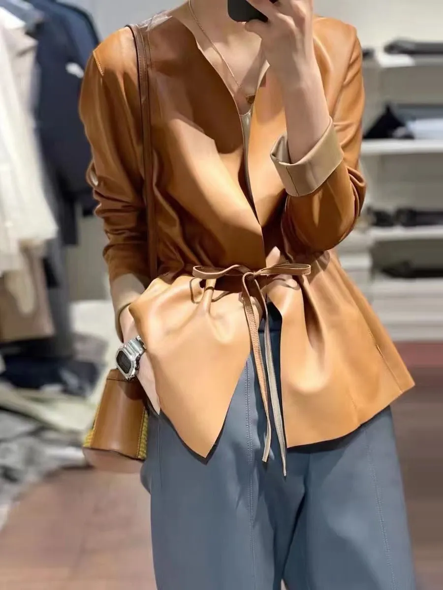 Genuine Leather Jacket Streetwear