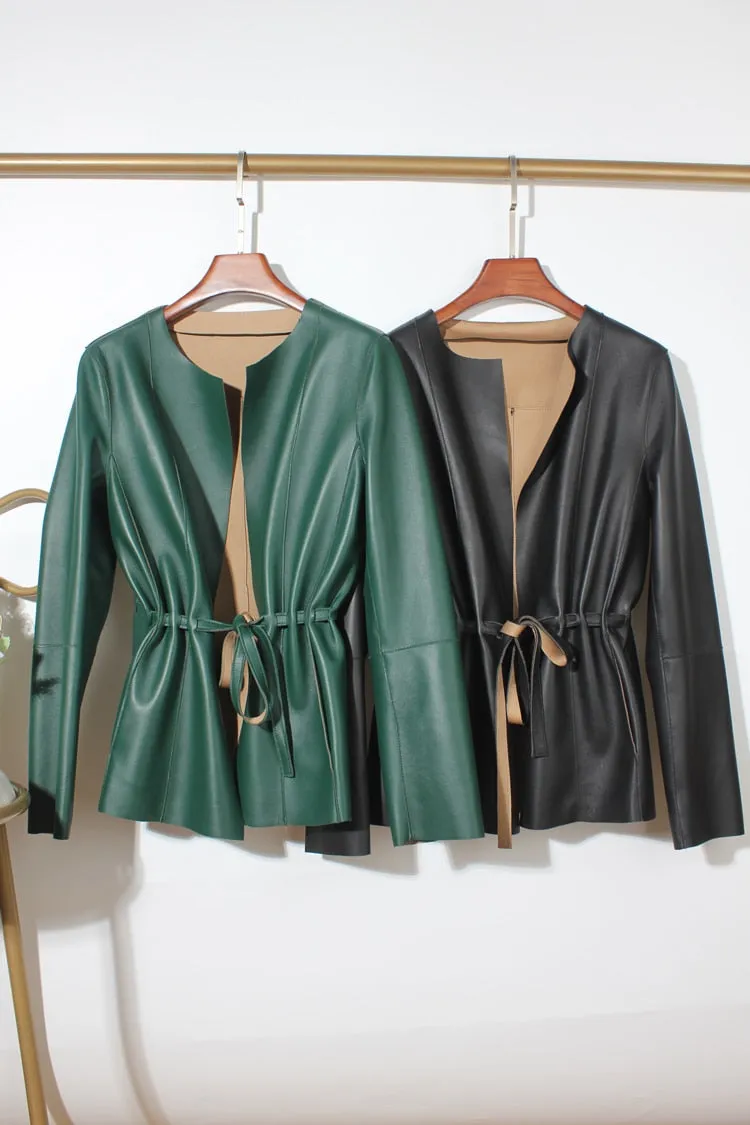 Genuine Leather Jacket Streetwear