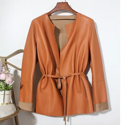 Genuine Leather Jacket Streetwear