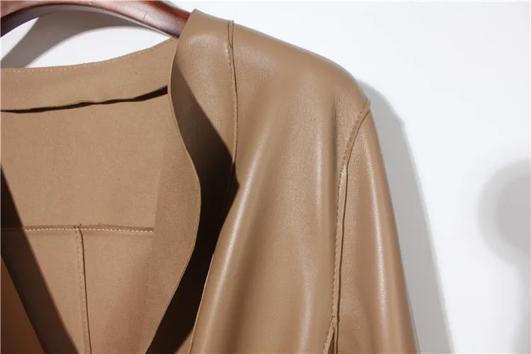 Genuine Leather Jacket Streetwear