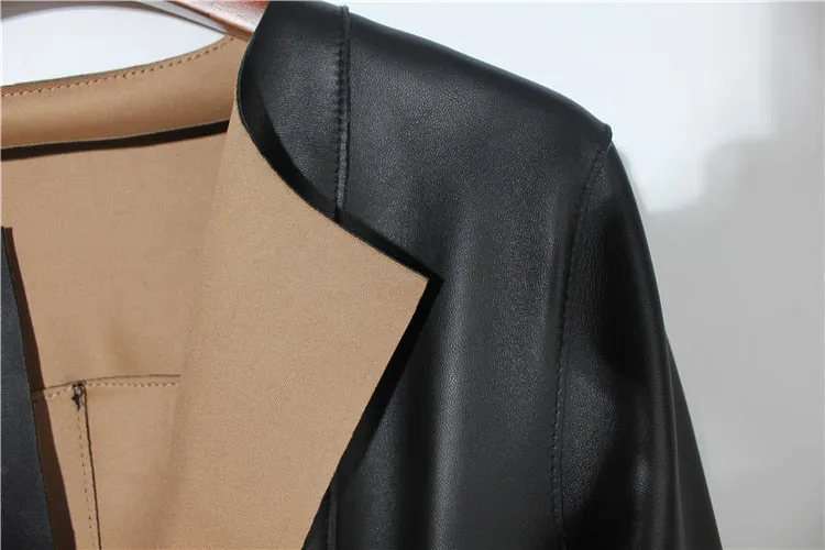 Genuine Leather Jacket Streetwear